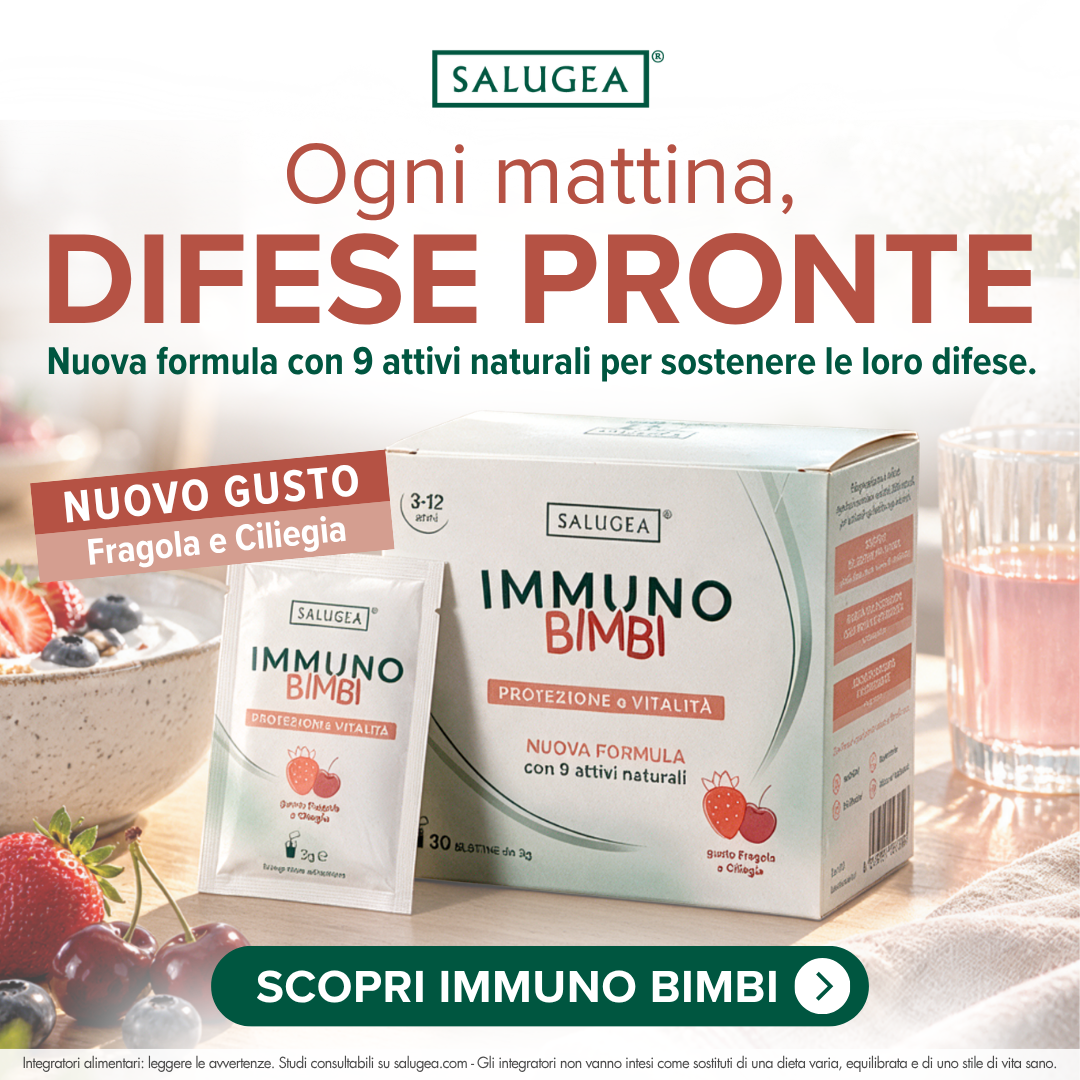 Salugea Facebook ad: Scopri Immuno Bimbi Nuova Formula