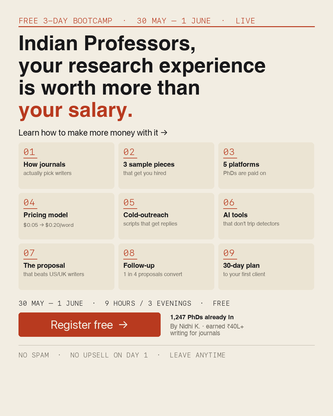 Skill Arbitrage Facebook ad