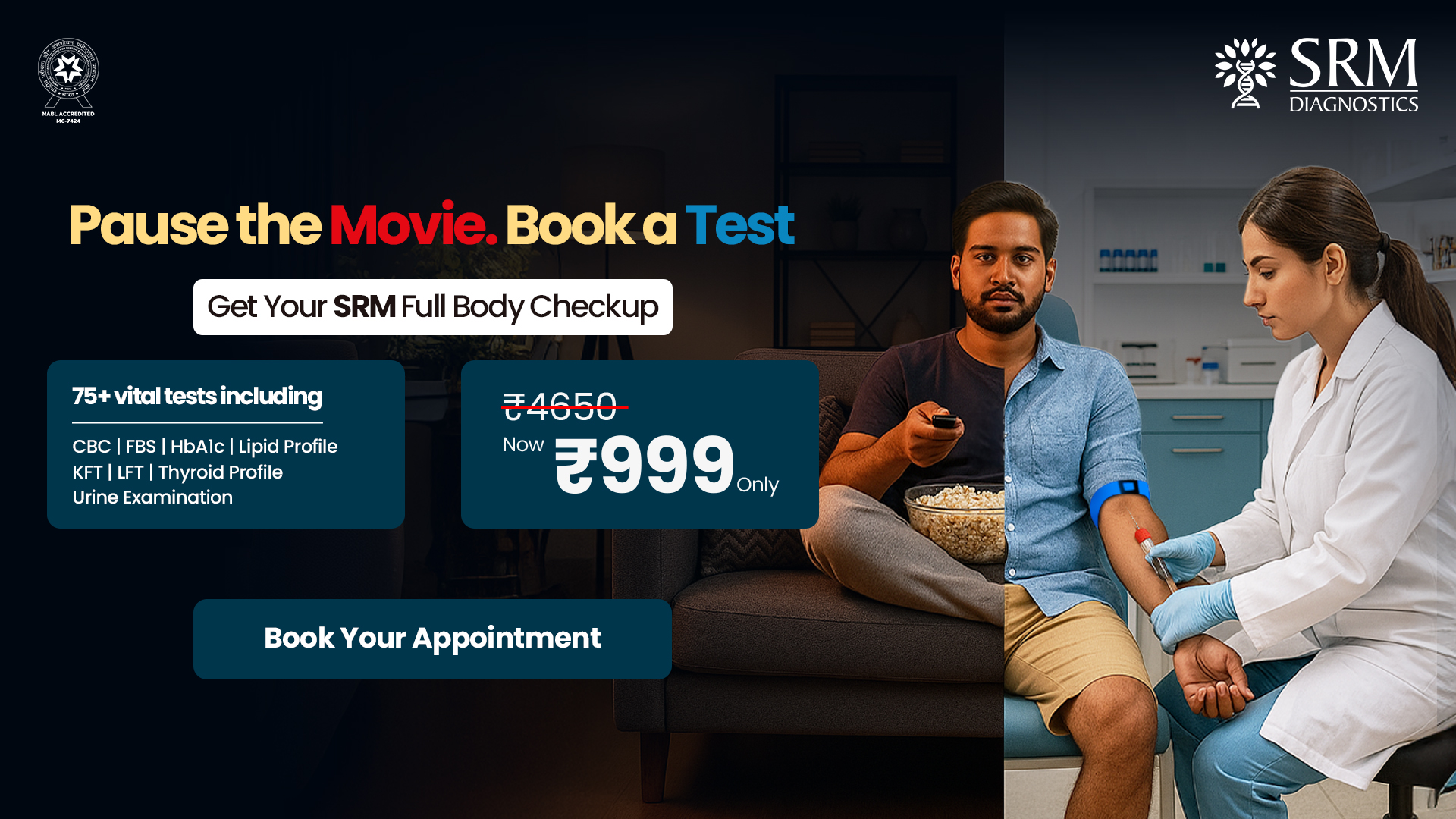 SRM Diagnostics Facebook ad