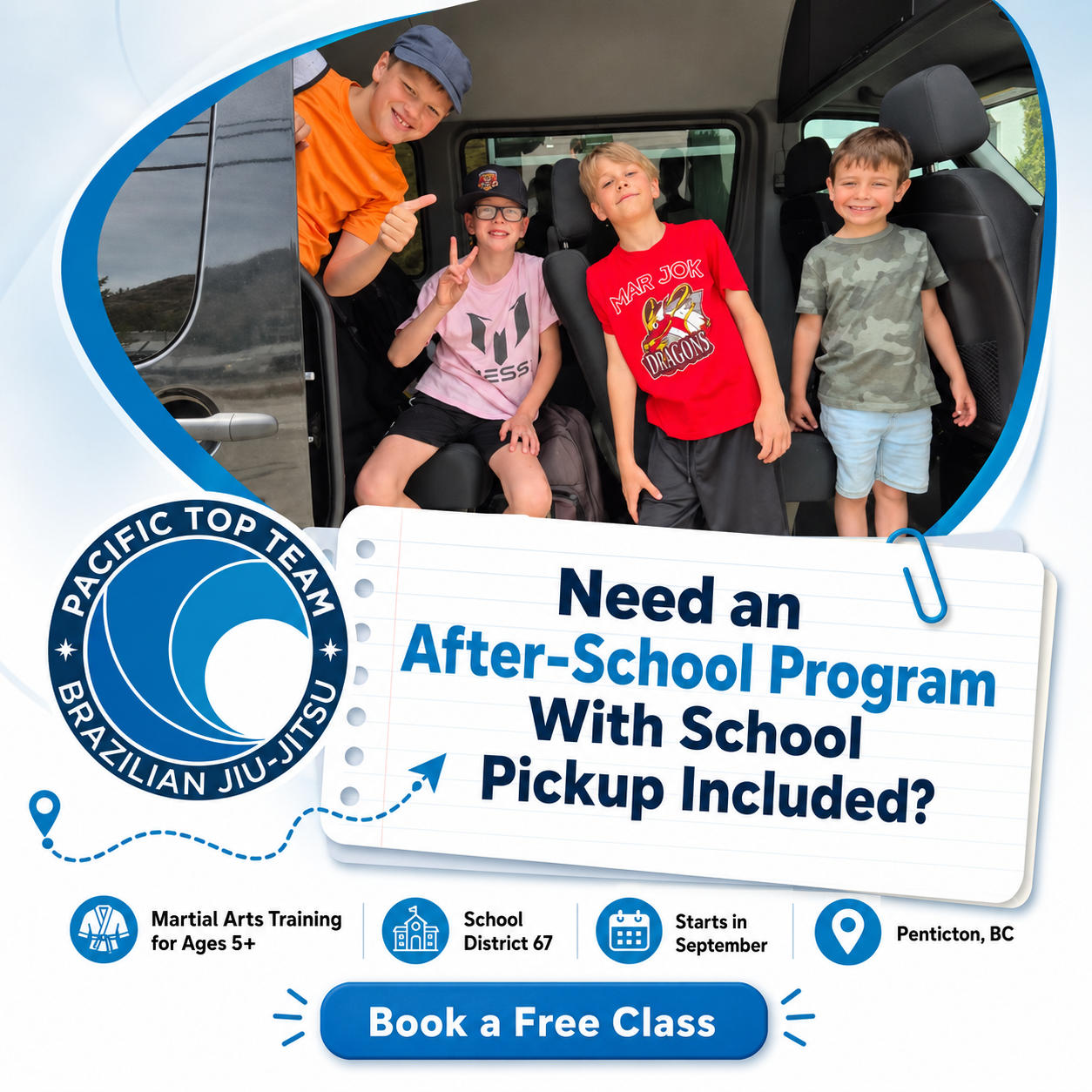 Okanagan Martial Arts Facebook ad