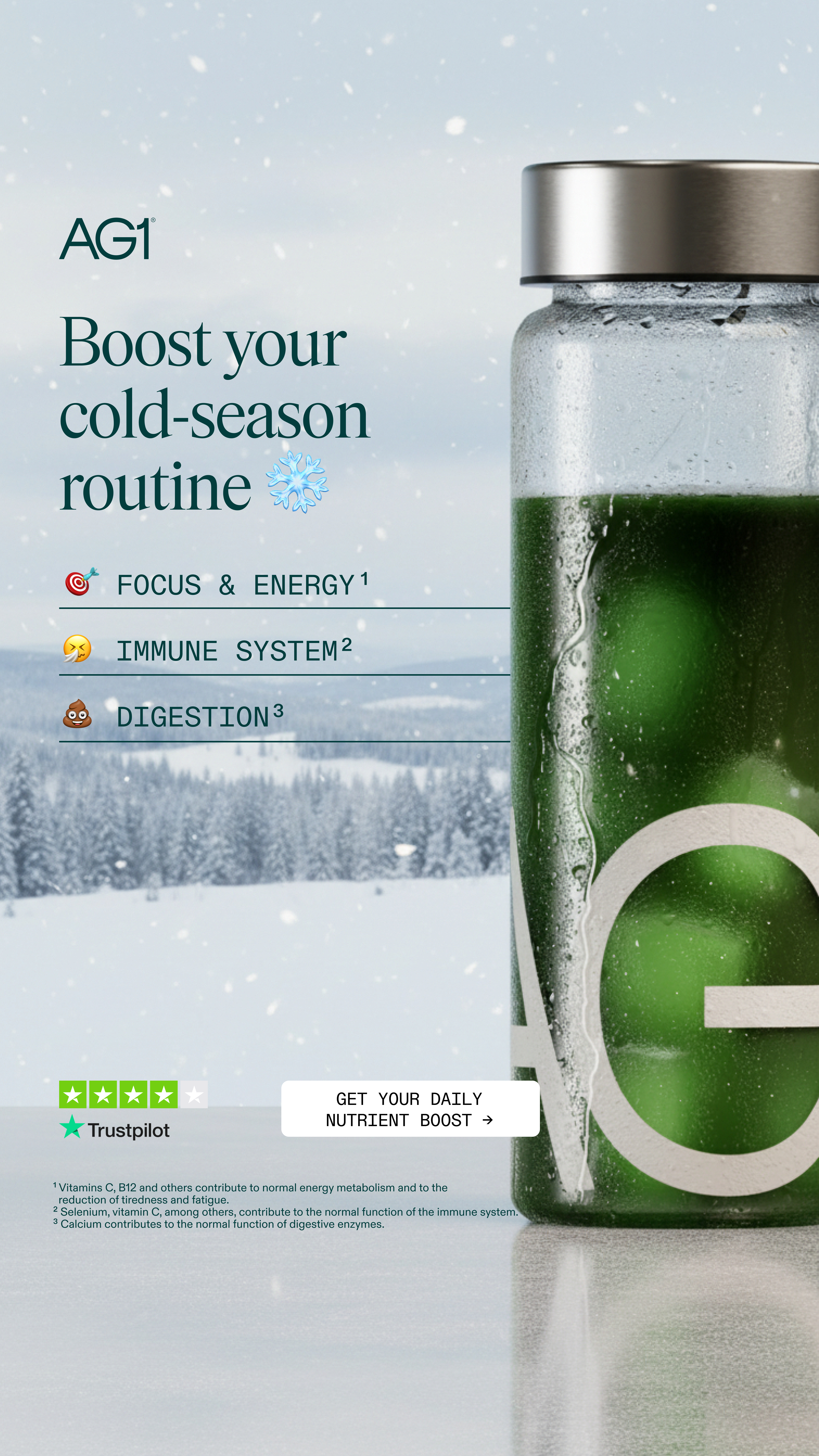 AG1 by Athletic Greens Facebook ad