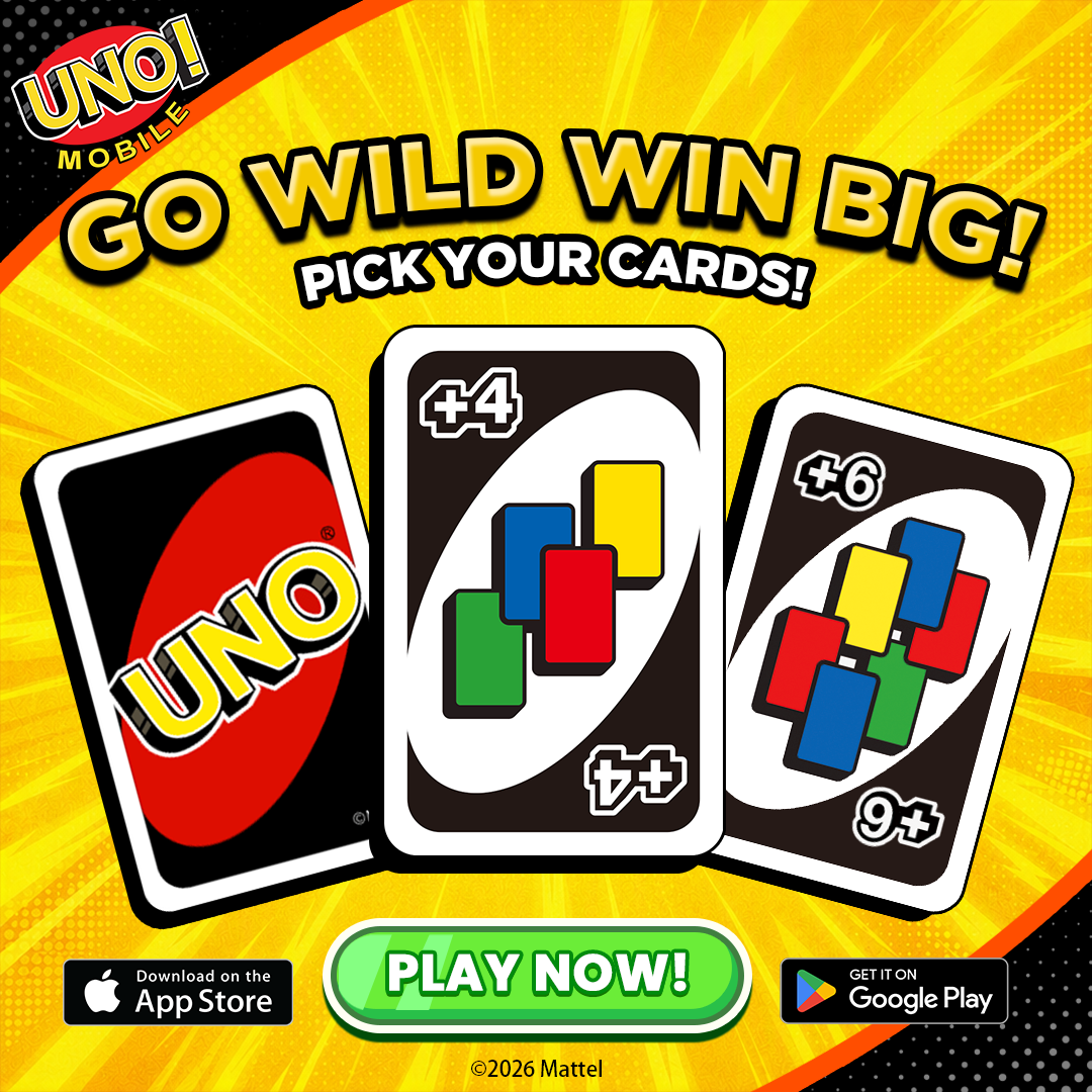 UNO! Mobile Game Facebook ad