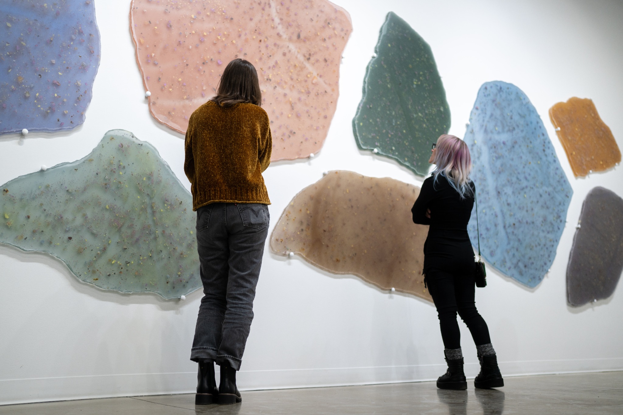 Kimball Art Center Facebook ad: New Exhibitions On View