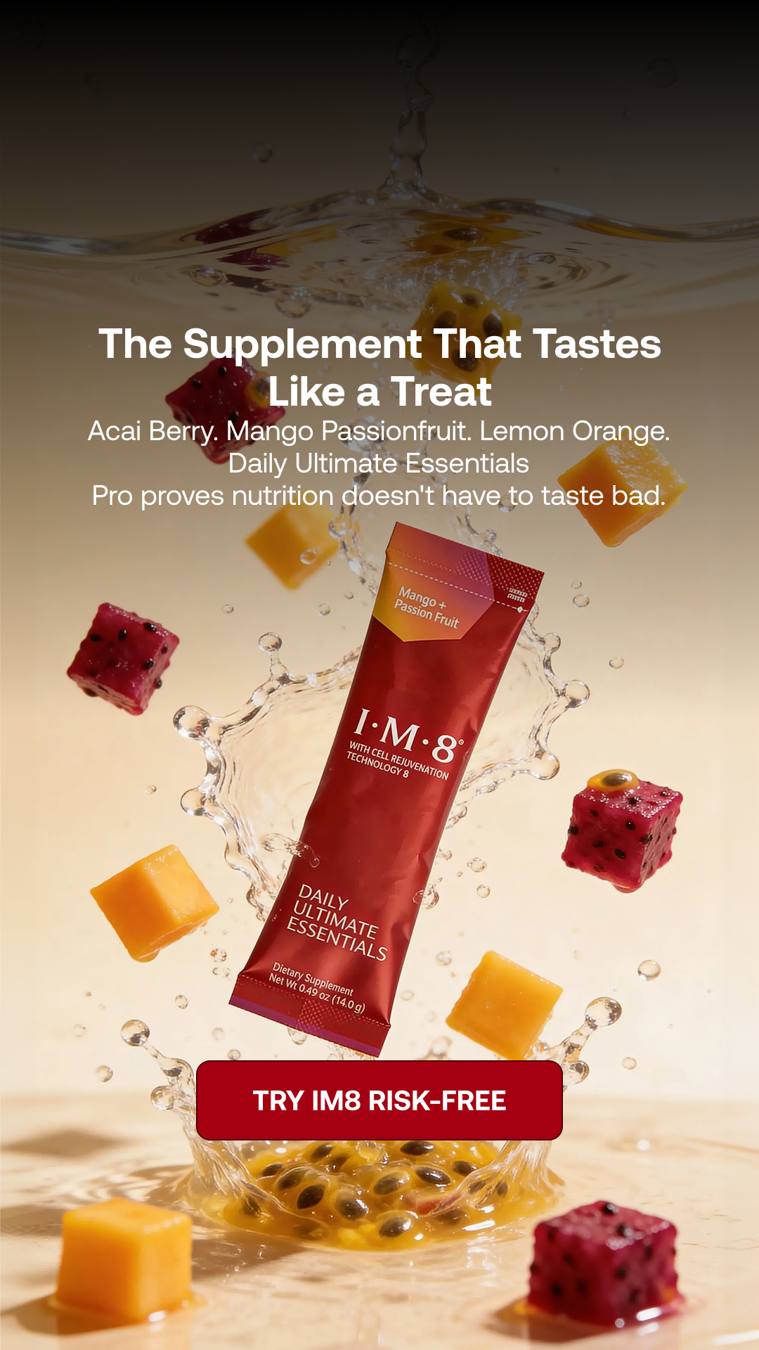 IM8 Health Facebook ad