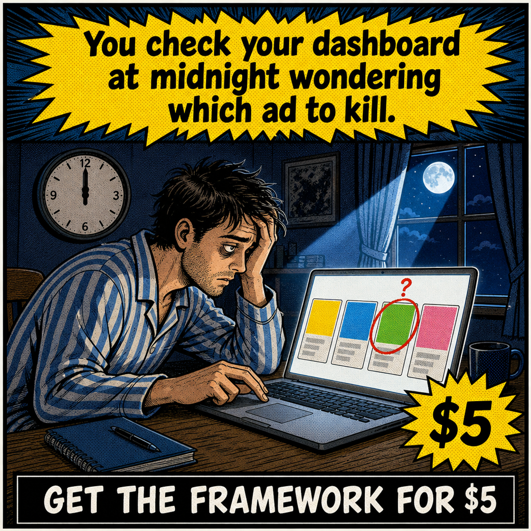Hernan Vazquez Facebook ad: The 10-Minute Ad Decision System