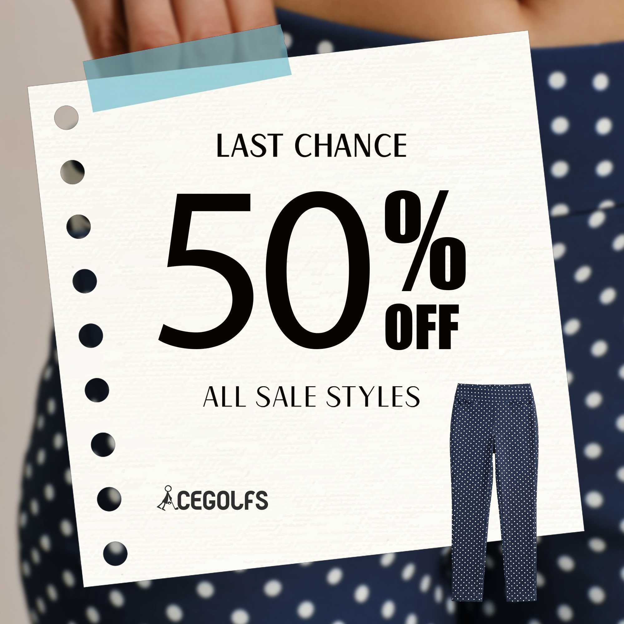 Acegolfs Facebook ad
