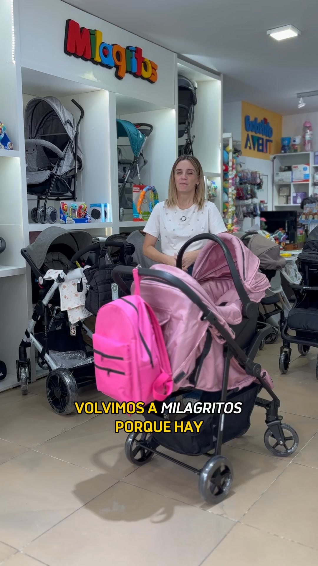 Milagritos Facebook ad: TODO LO QUE NECESITAS PARA TU BEBE!