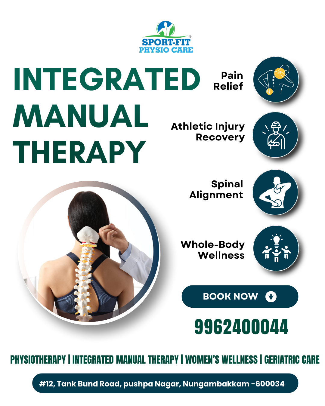 sportfitphysiocare Facebook ad: Sport-Fit | Chiropractic & Physiotherapy Clinic in Chennai