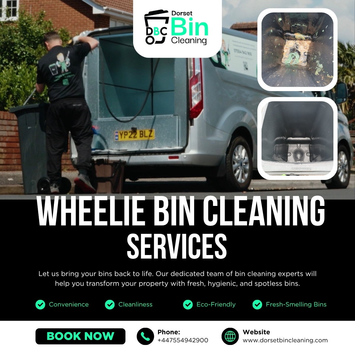 Dorset Bin Cleaning Facebook ad