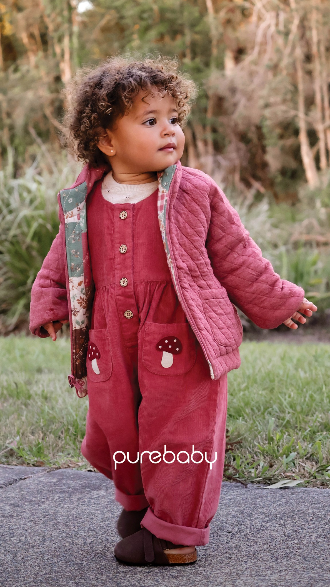 Purebaby Facebook ad