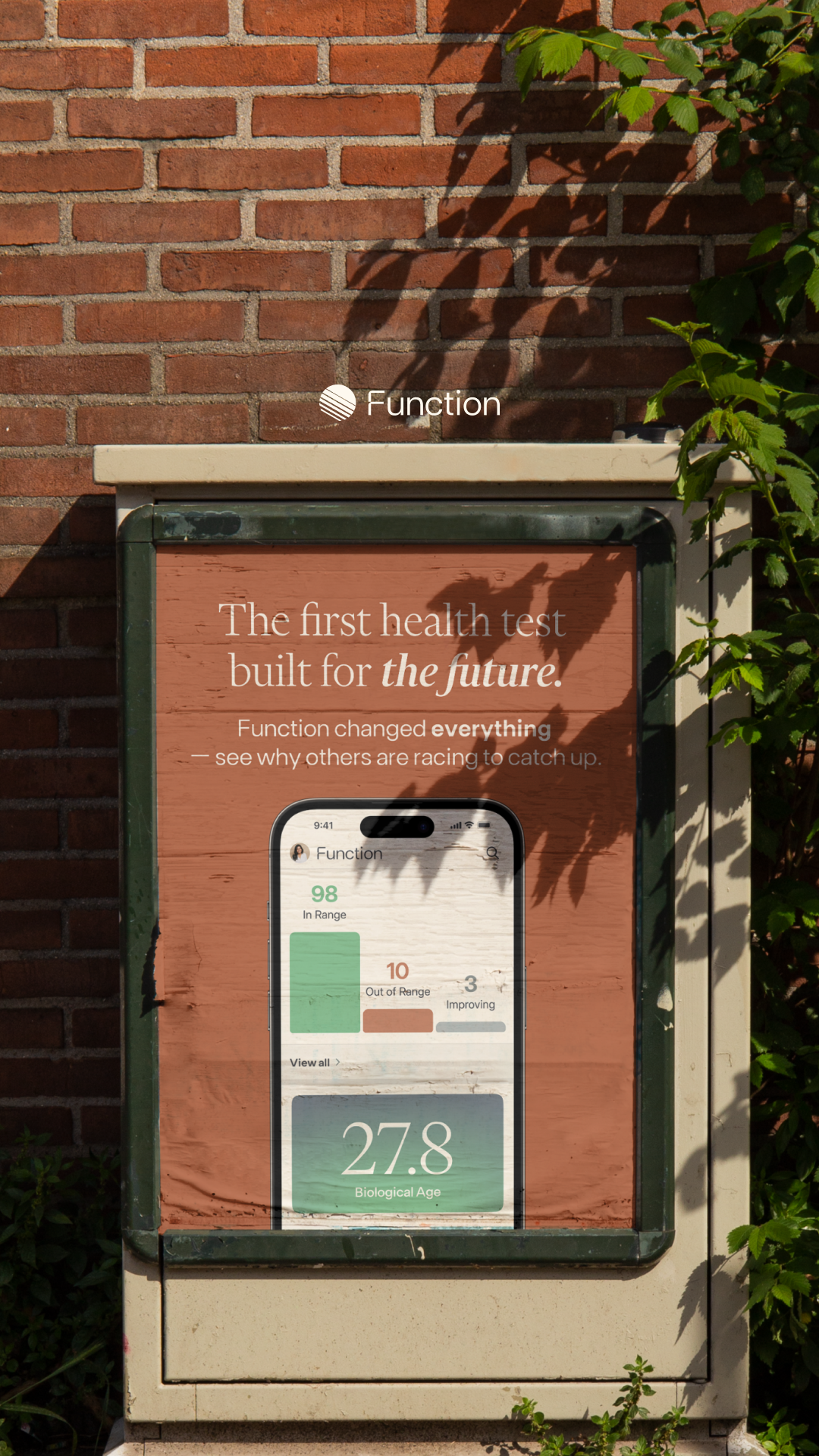 Function Health Facebook ad