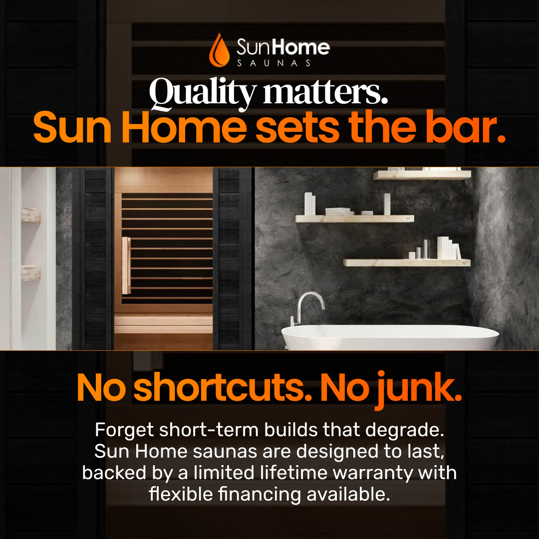 Sun Home Saunas Facebook ad