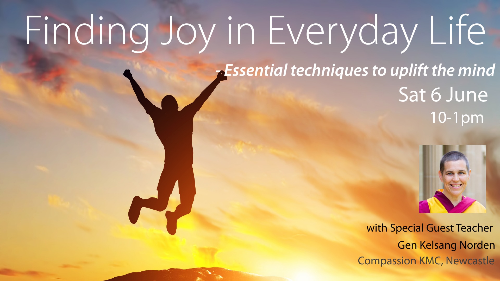 Kadampa Meditation Centre Nottingham Facebook ad: Finding Joy in EveryDay Life - Essential Techniques to…