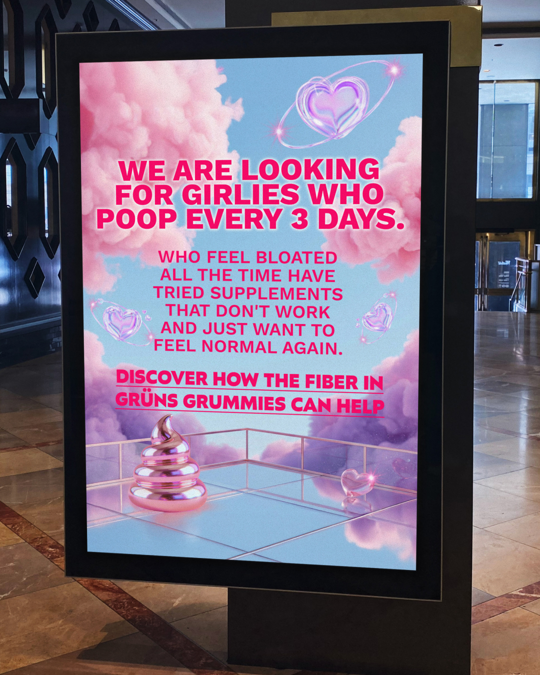 Grüns Facebook ad