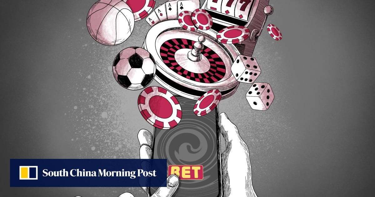 South China Morning Post Facebook ad: ‘Harder to quit than drugs’: illegal online gambling fuels…