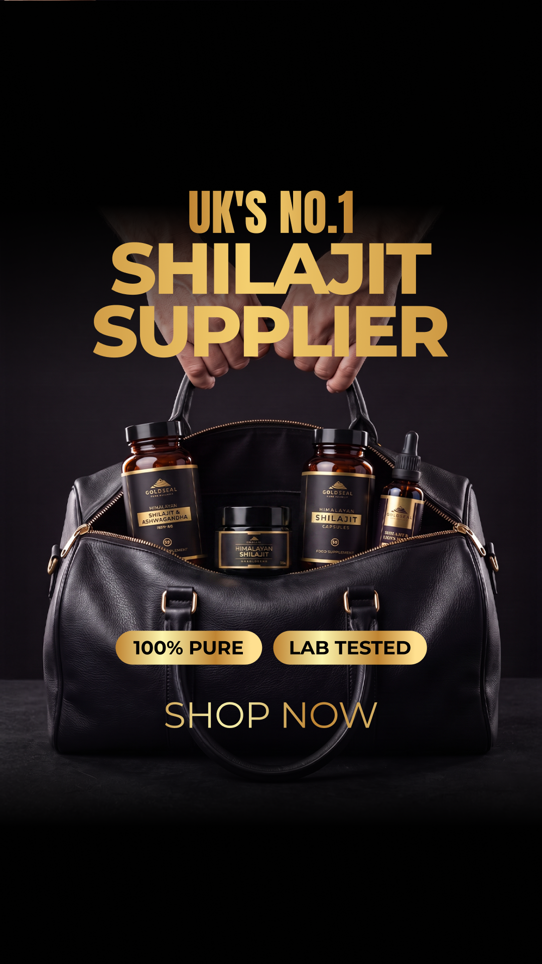 Gold Seal Shilajit Facebook ad