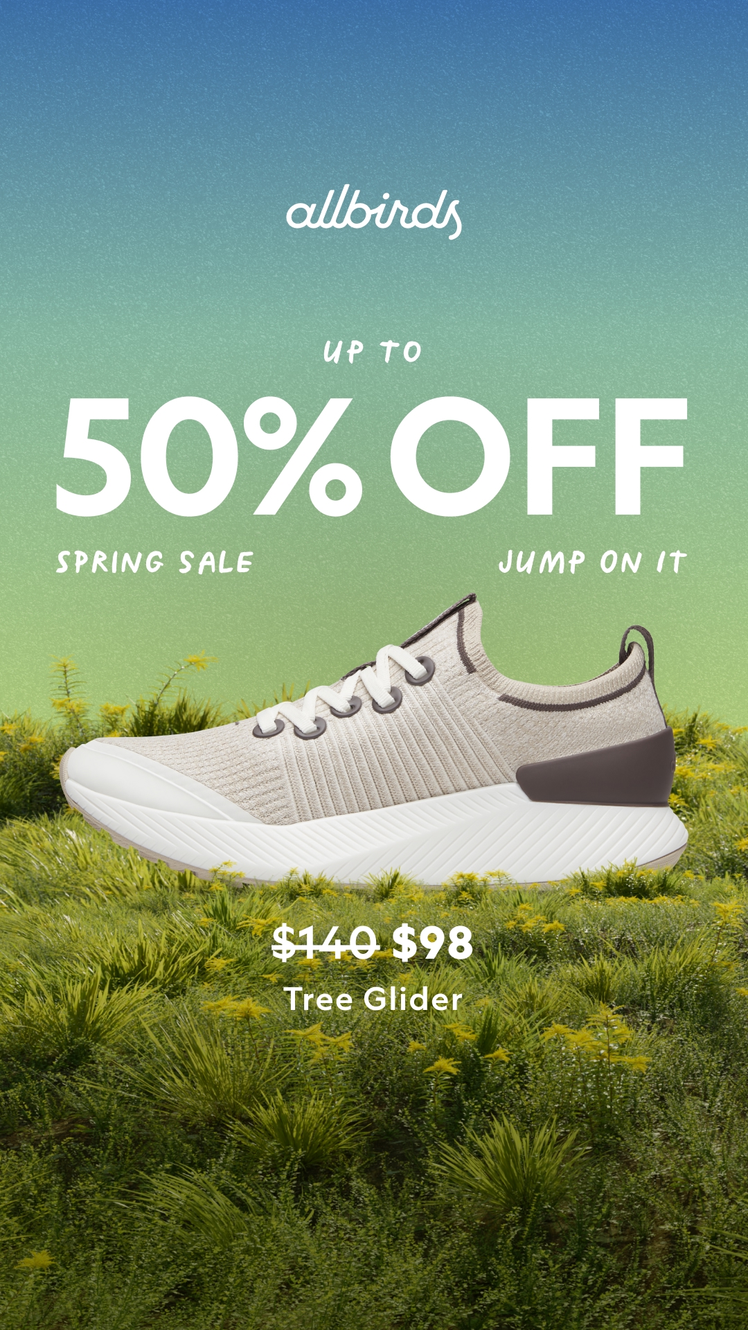 Allbirds Facebook ad