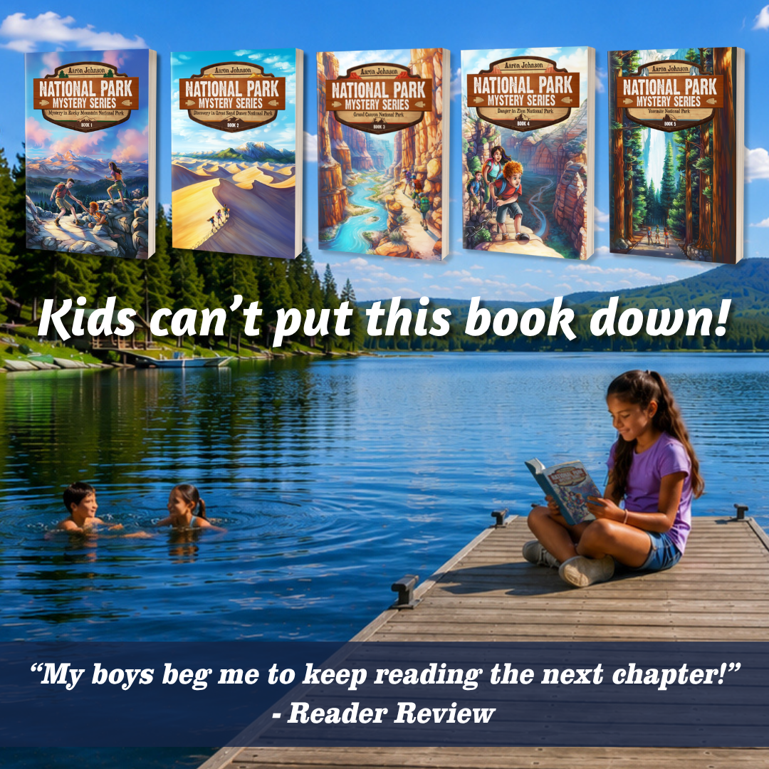 National Park Mystery Series Facebook ad
