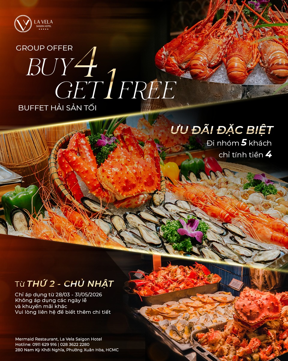 La Vela Saigon Hotel Facebook ad