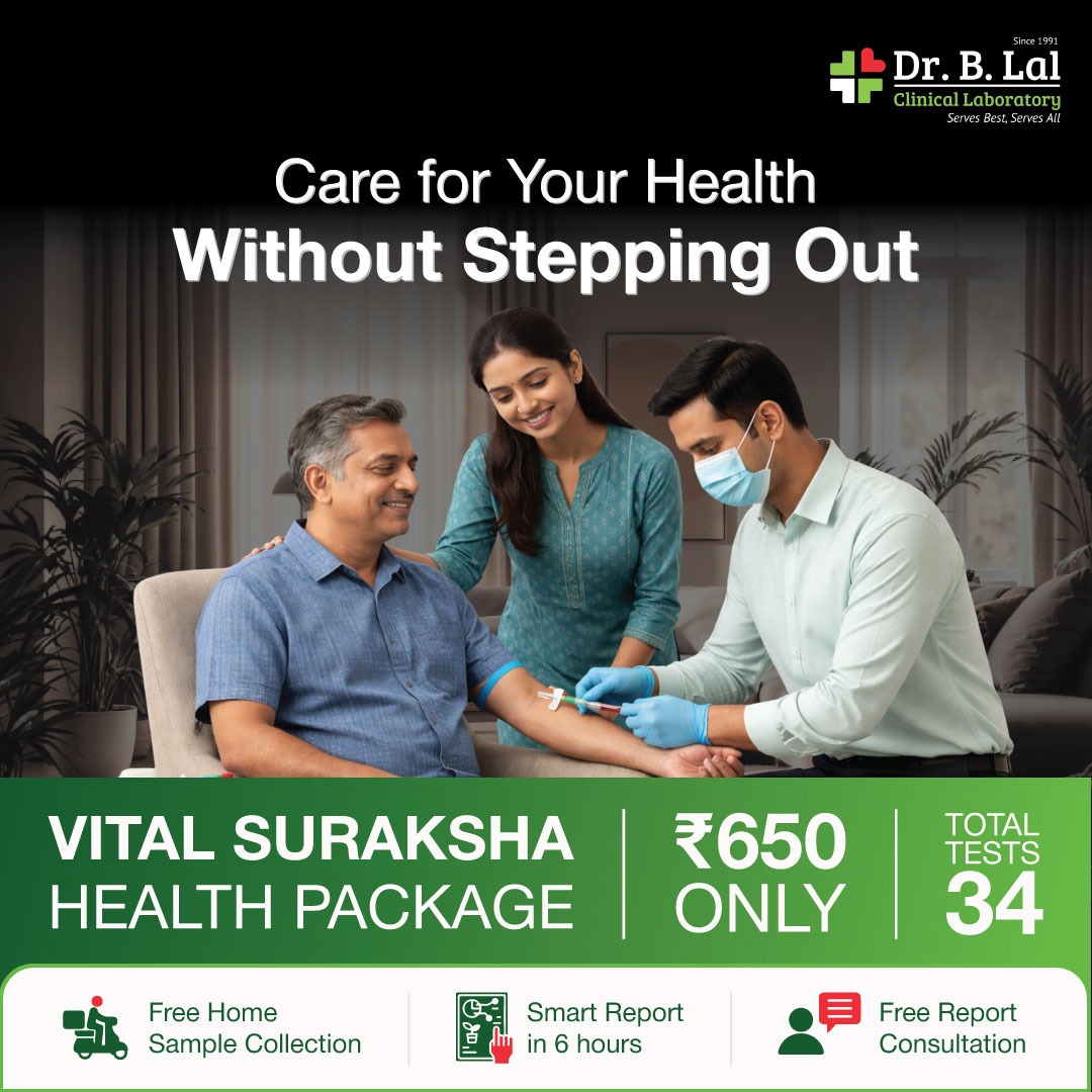 Dr. B. Lal Clinical Laboratory Facebook ad