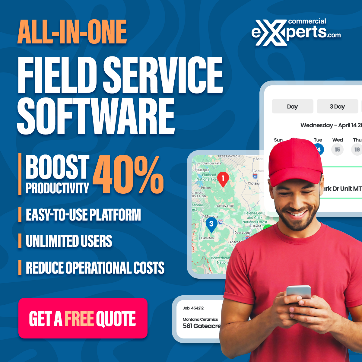 CommercialExperts.com Facebook ad