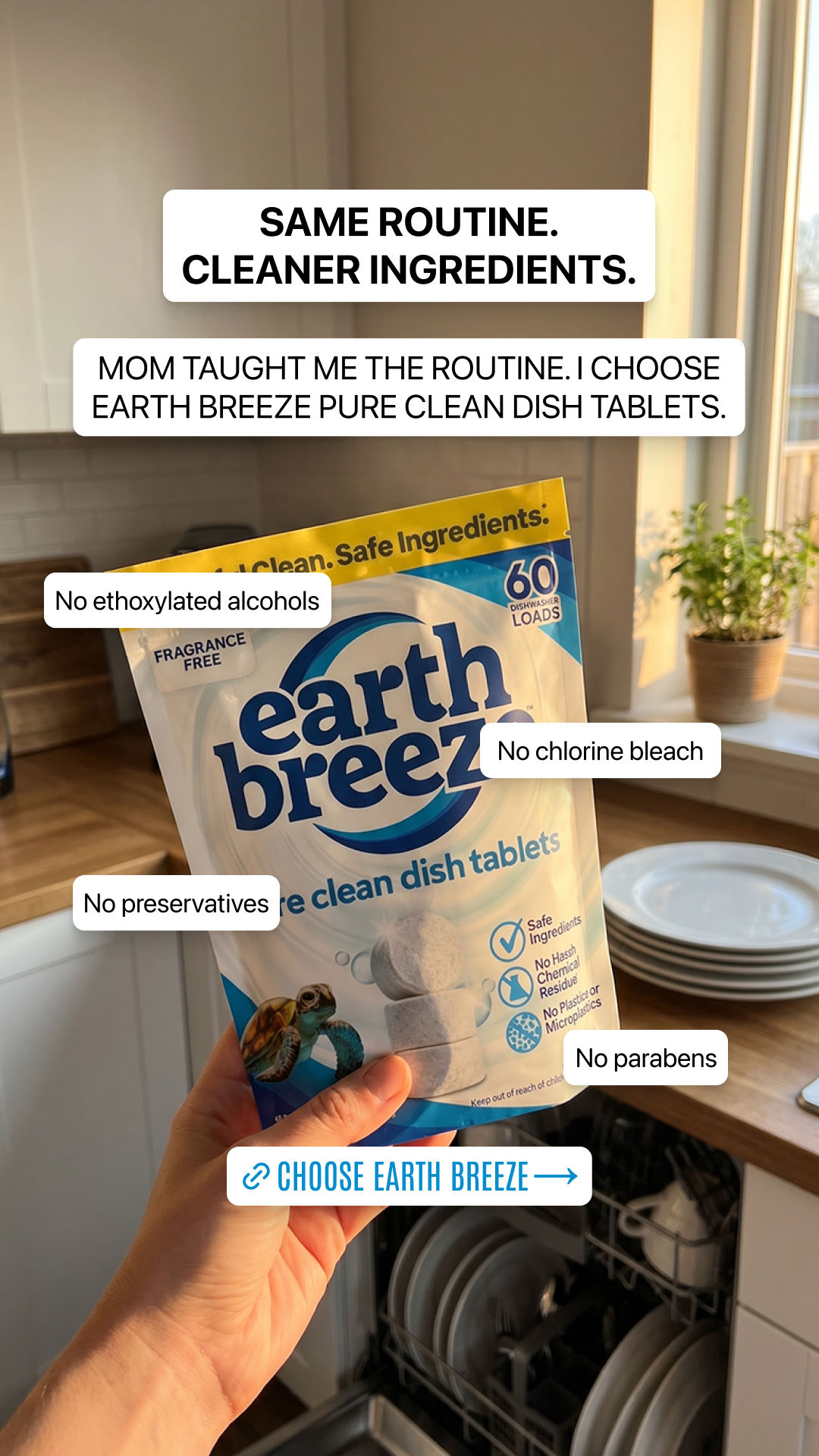 Earth Breeze Facebook ad