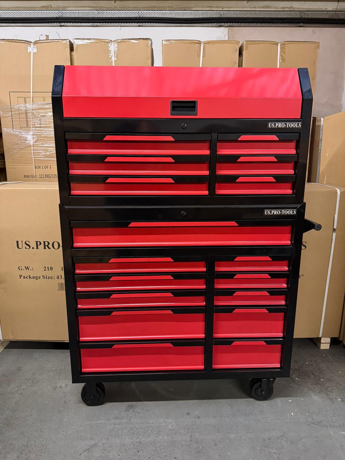 US PRO TOOLS Tool Chest Cabinet Boxes Facebook ad