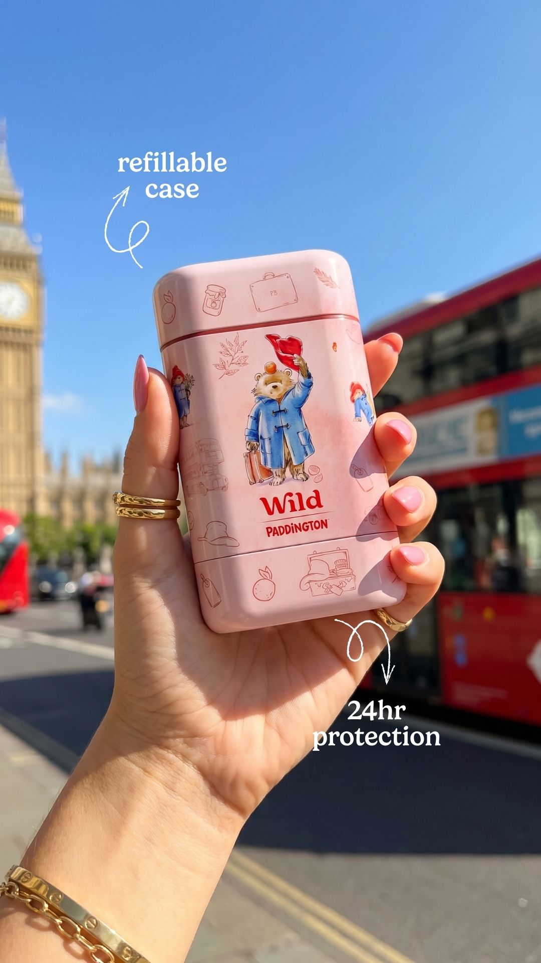 Wild Facebook ad: Wild deodorant, effective and natural
