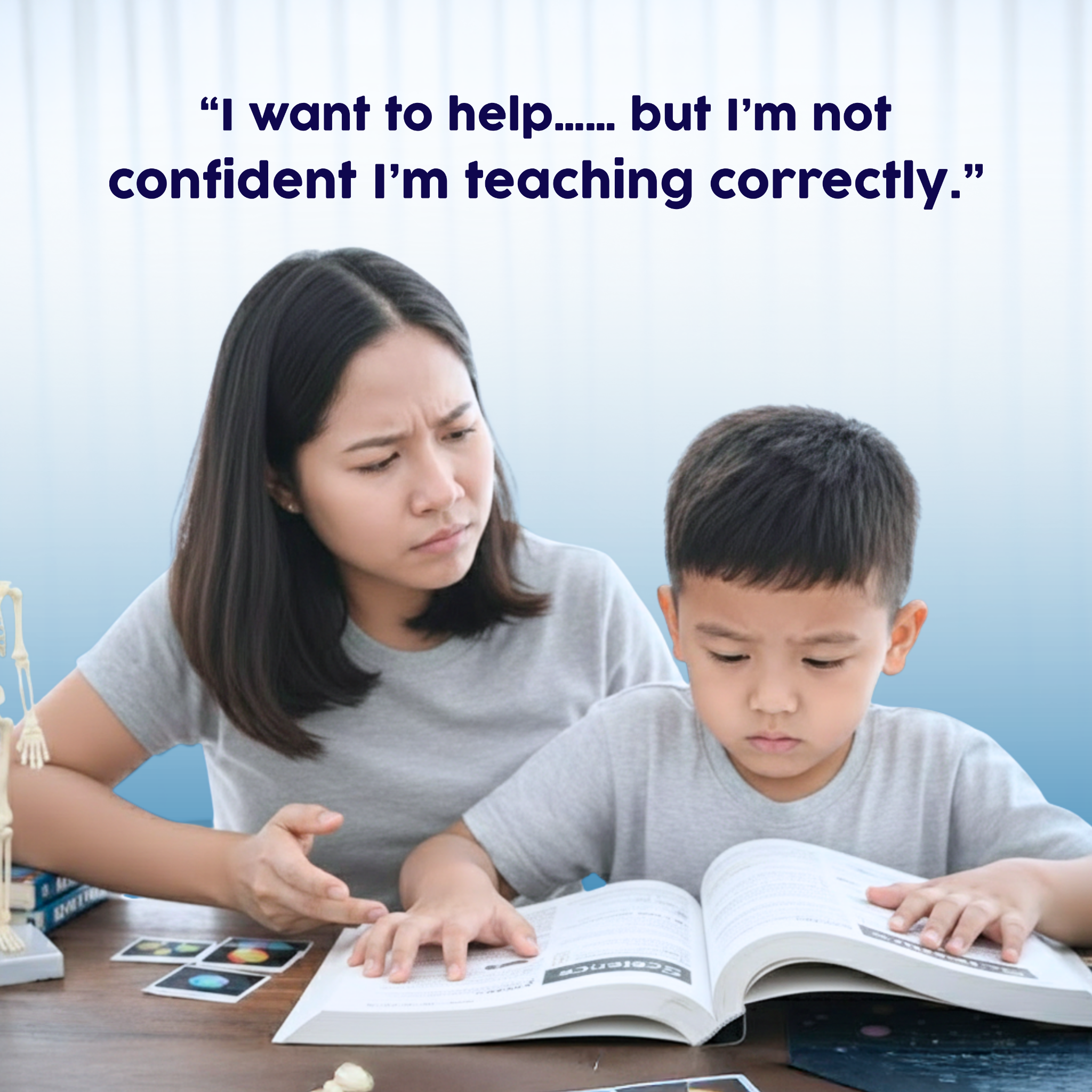 Yudu Learning Facebook ad: Support your child without worrying if you’re teaching…