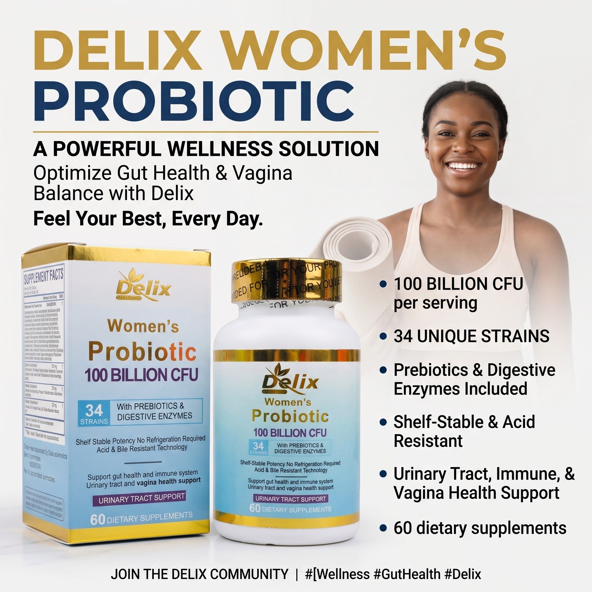 Delix Organic And Natural Supplements Facebook ad: *GHC 200*
