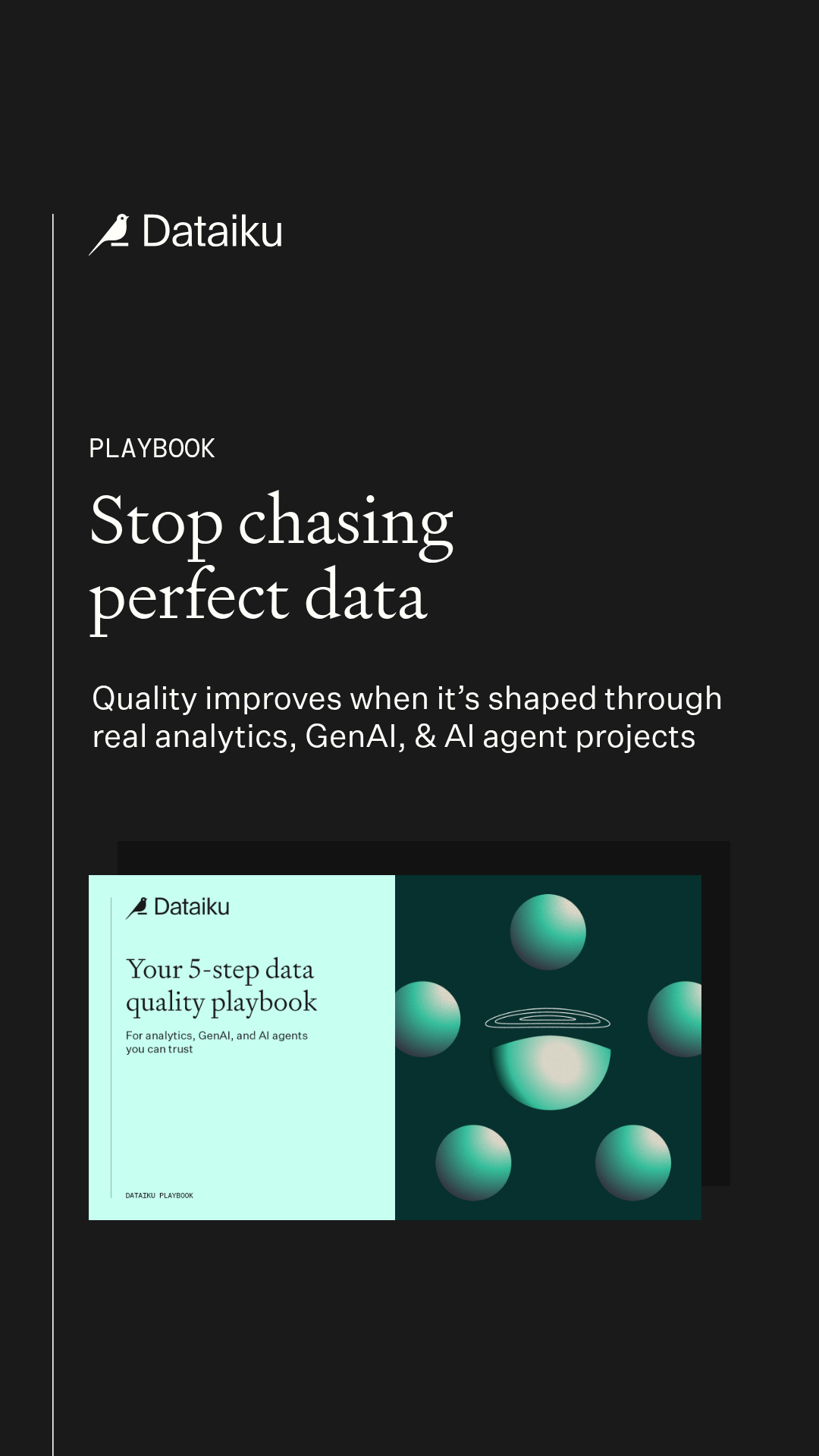 Dataiku Facebook ad