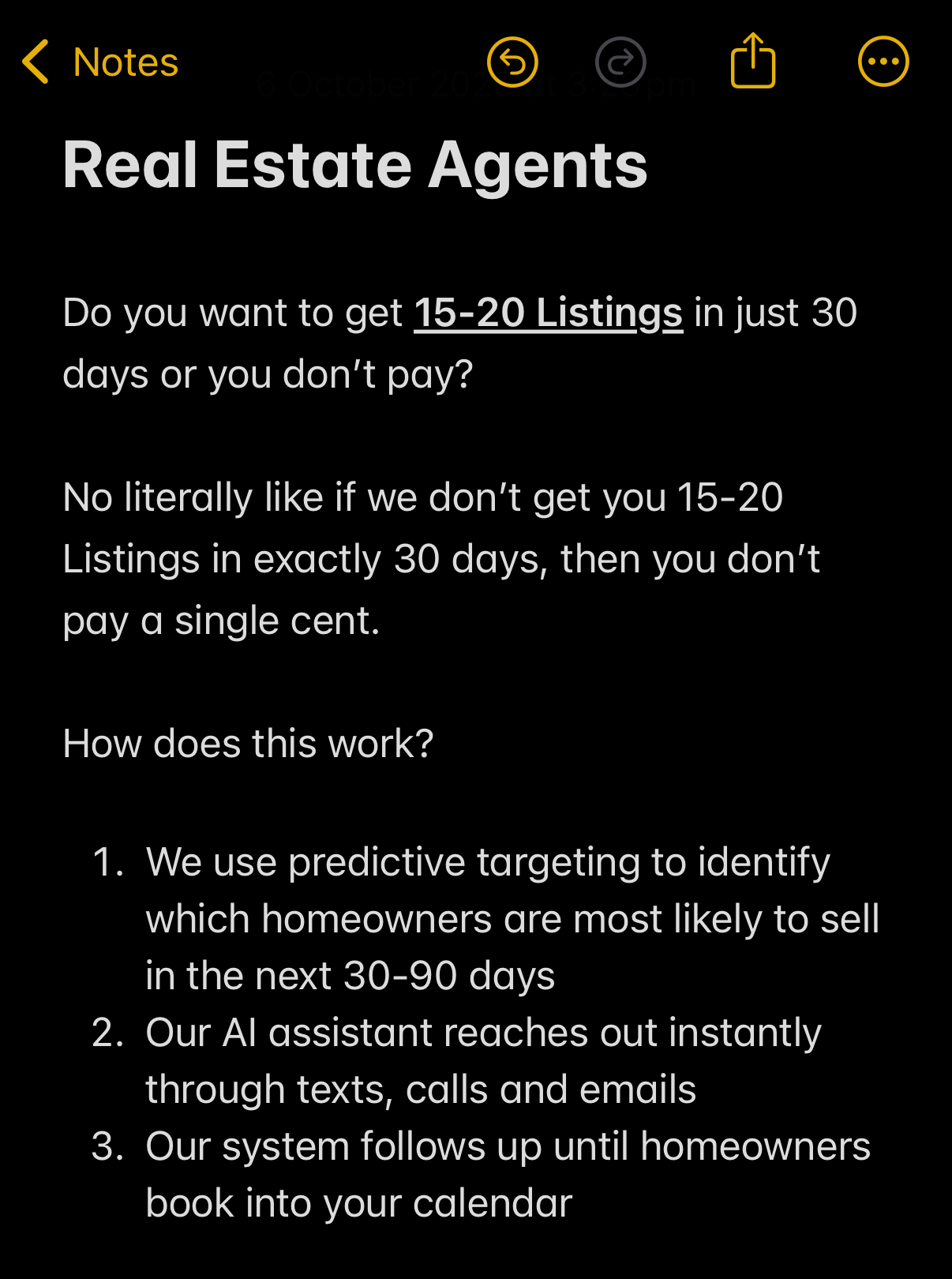 Neurogrow AI Facebook ad: Real Estate Agents, Listen Up!