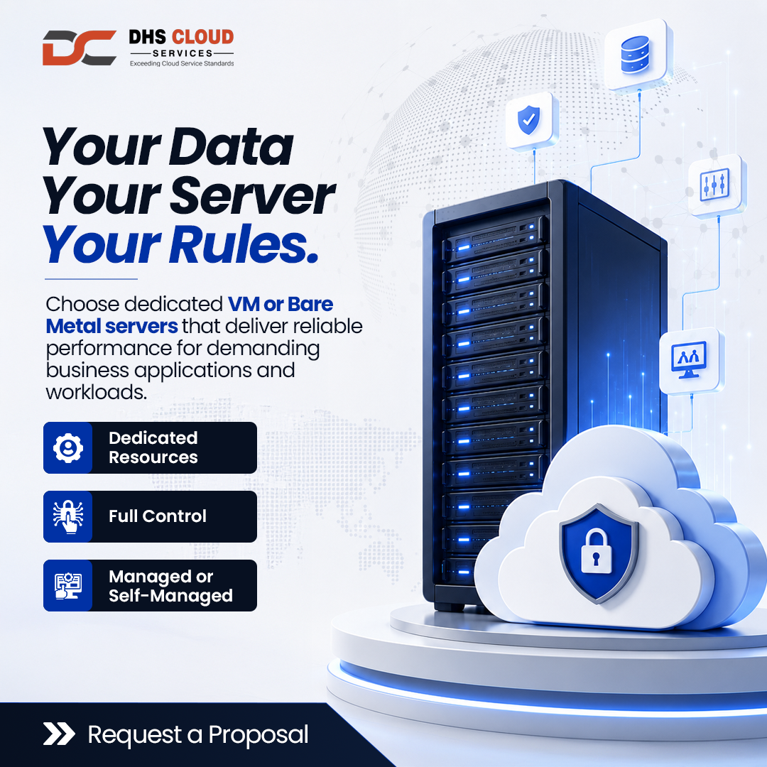 DHS Cloud Services Facebook ad: Get Your Own Server