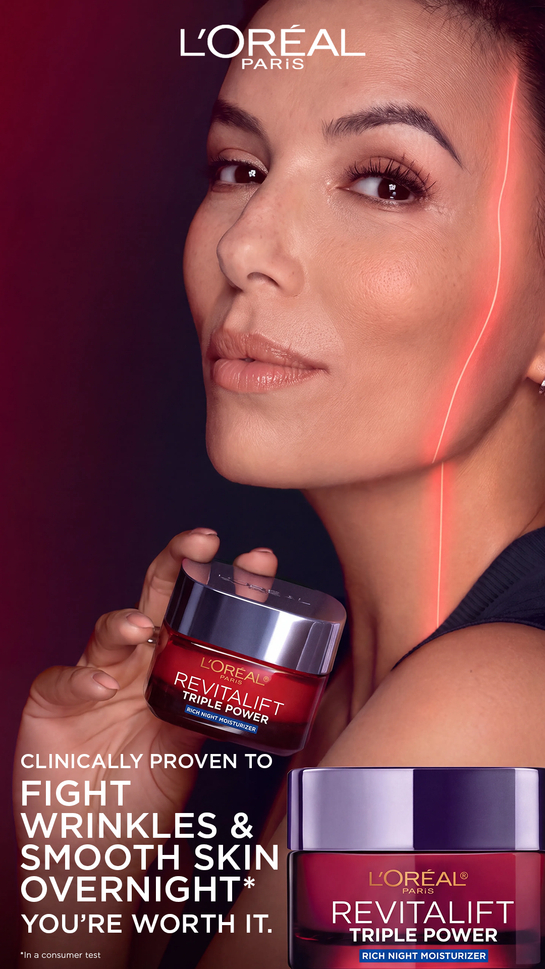 L'Oréal Paris Facebook ad