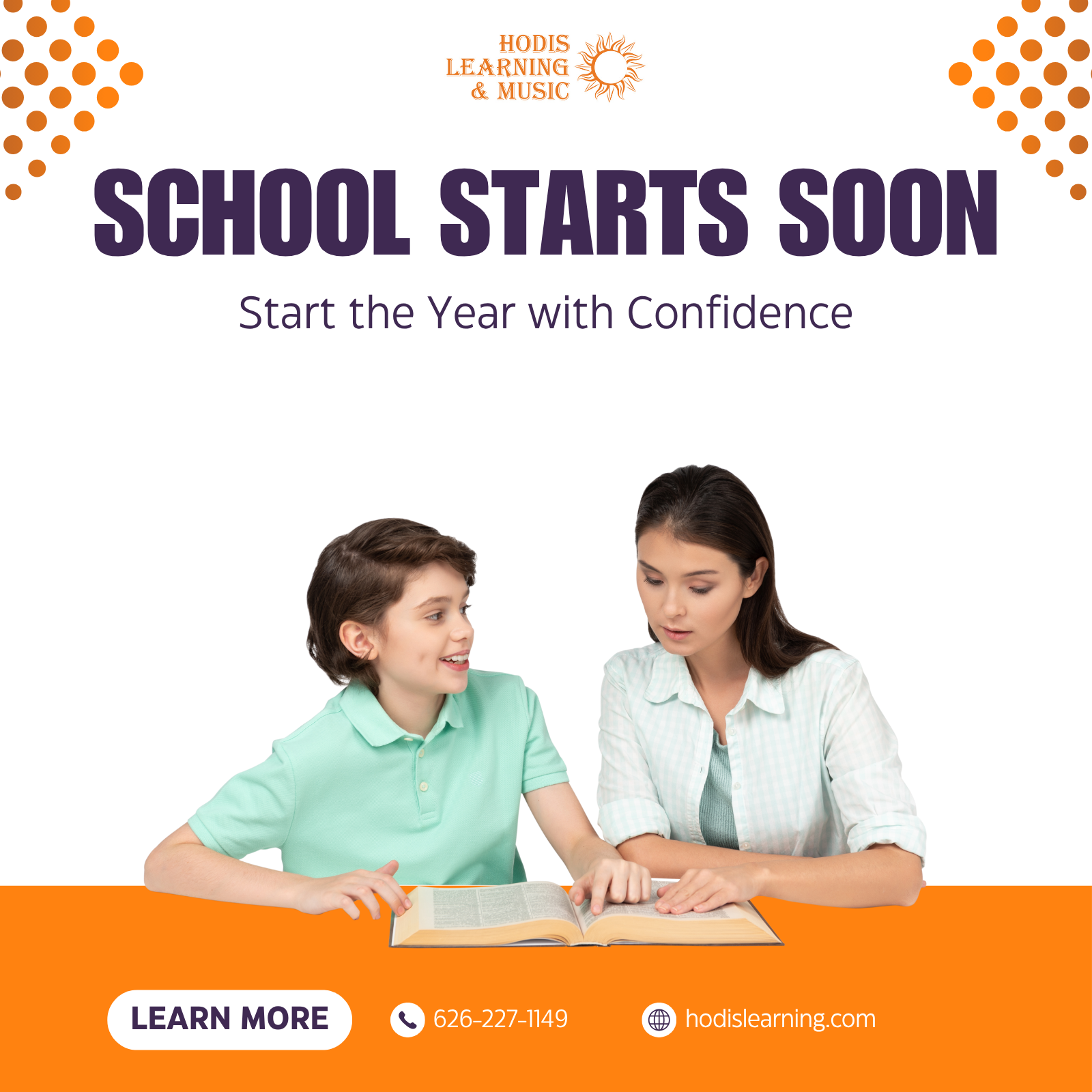Hodis Learning & Music Facebook ad