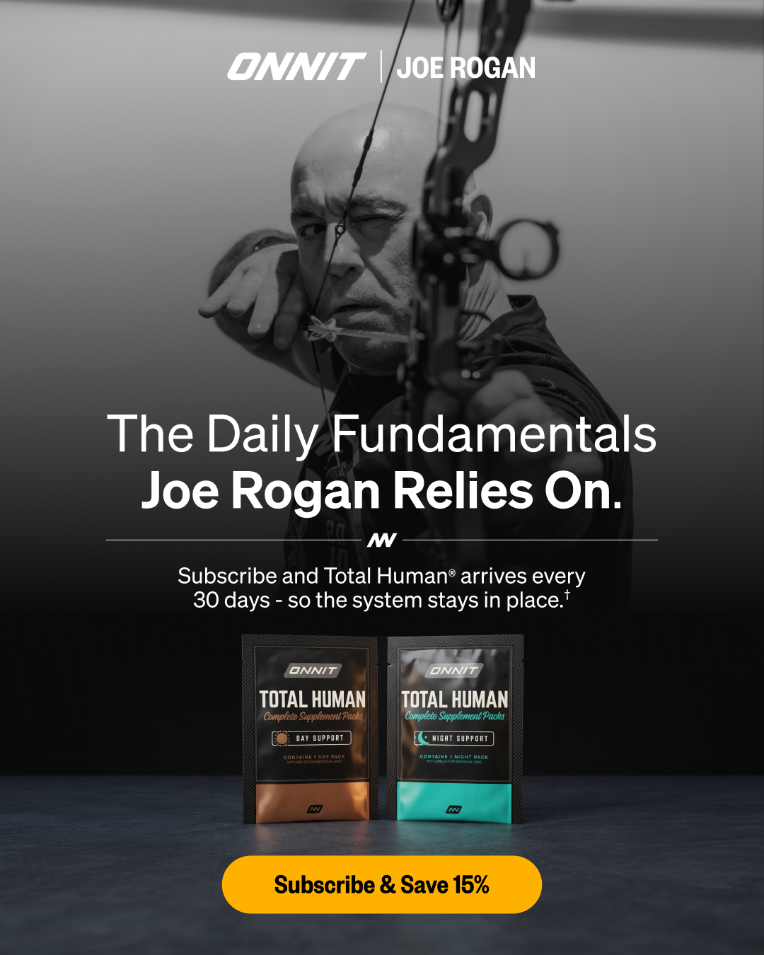 Onnit Facebook ad: Optimize Your System