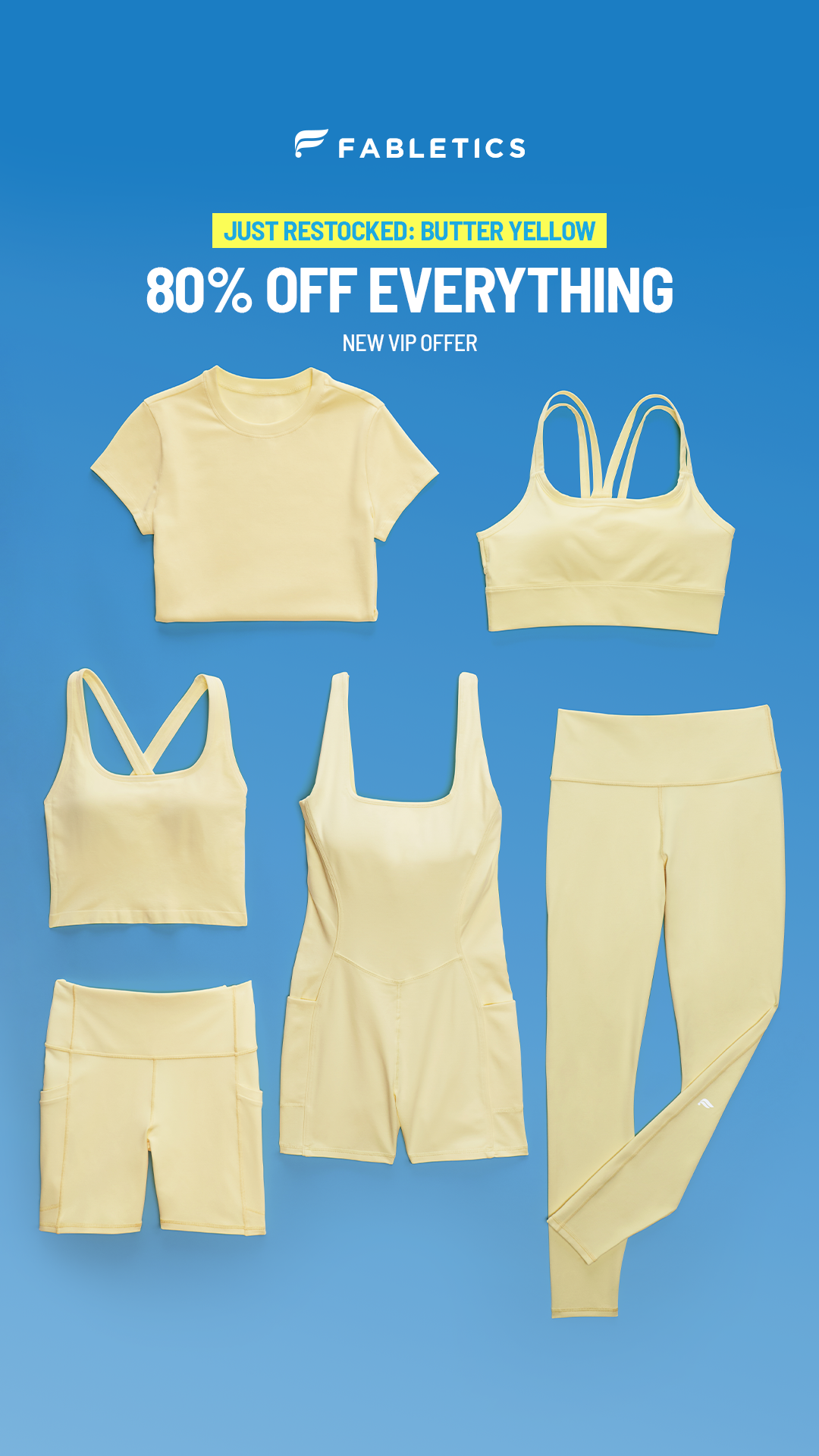 Fabletics Facebook ad