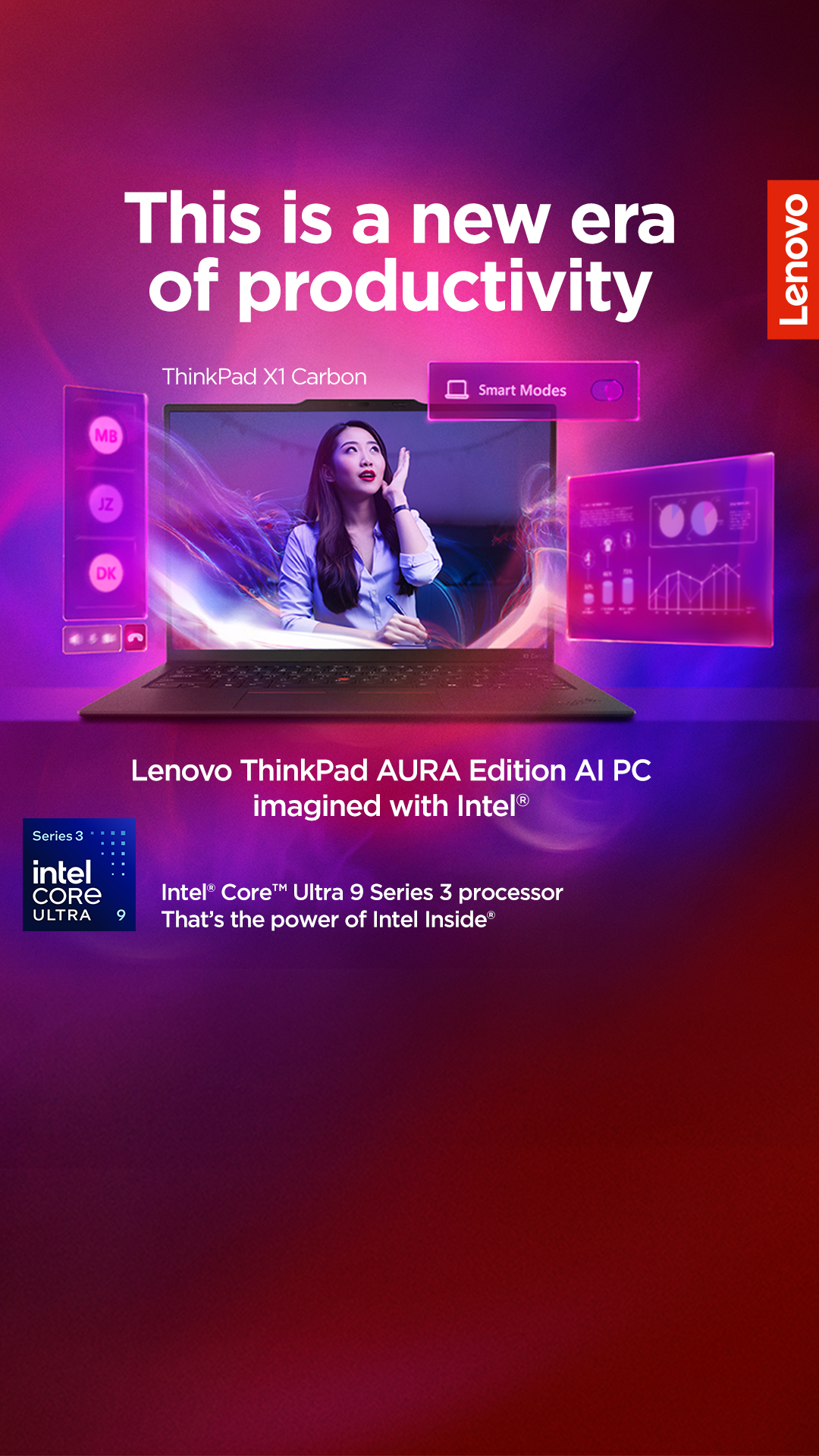 Lenovo Australia and New Zealand Facebook ad