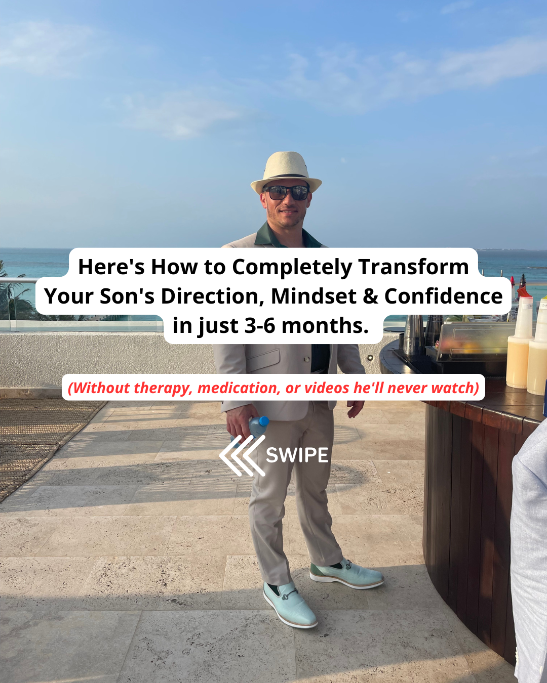 Ricky Carilli: Life Coaching & Mentoring for Young Males Facebook ad: You're not failing him.
