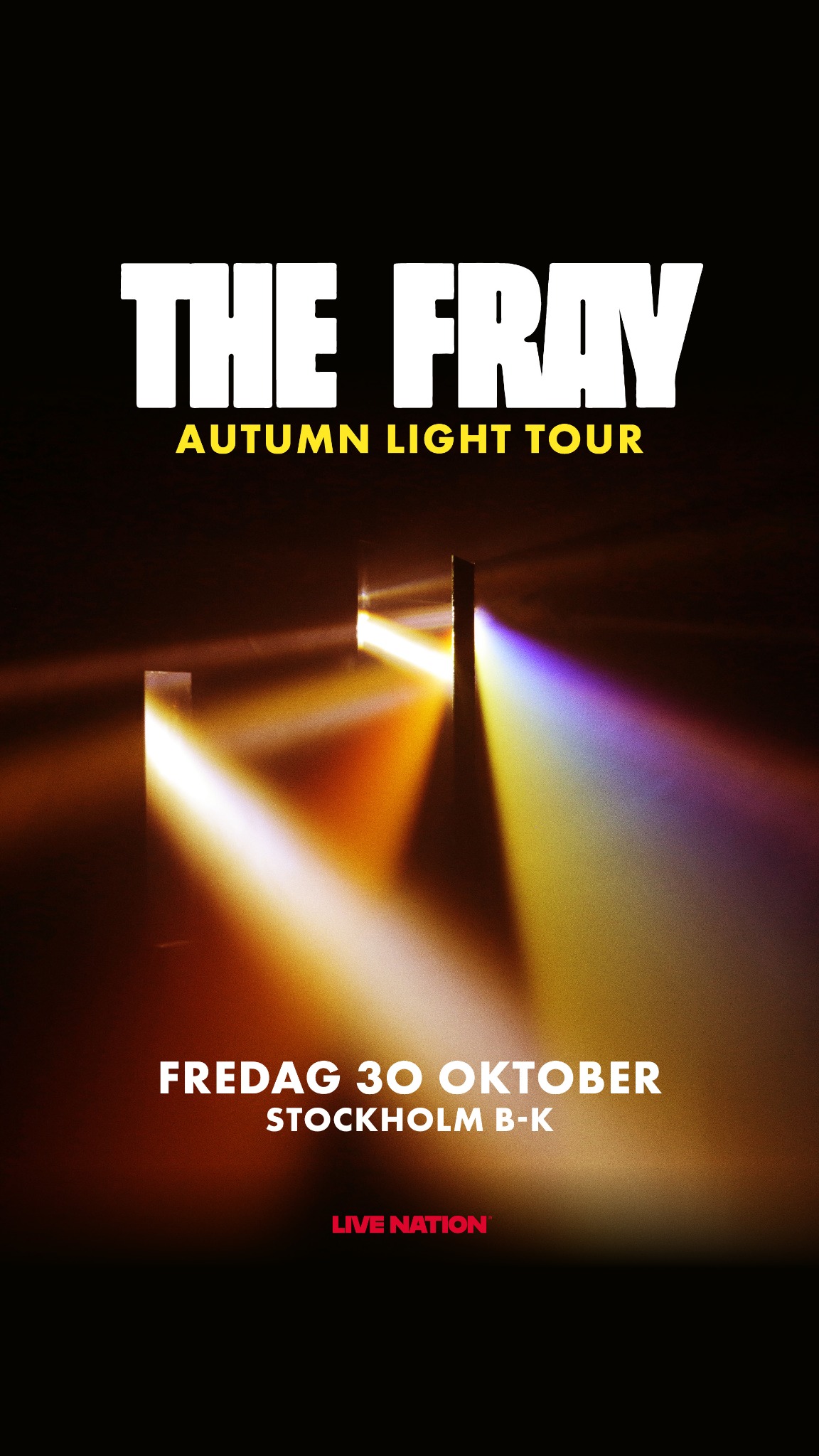 Live Nation Sweden Facebook ad from Mar 20, 2026