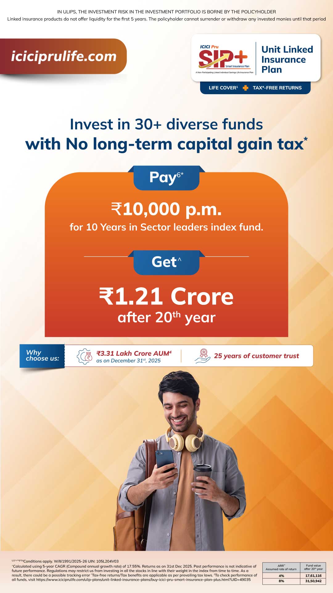 ICICI Prudential Life Insurance Facebook ad