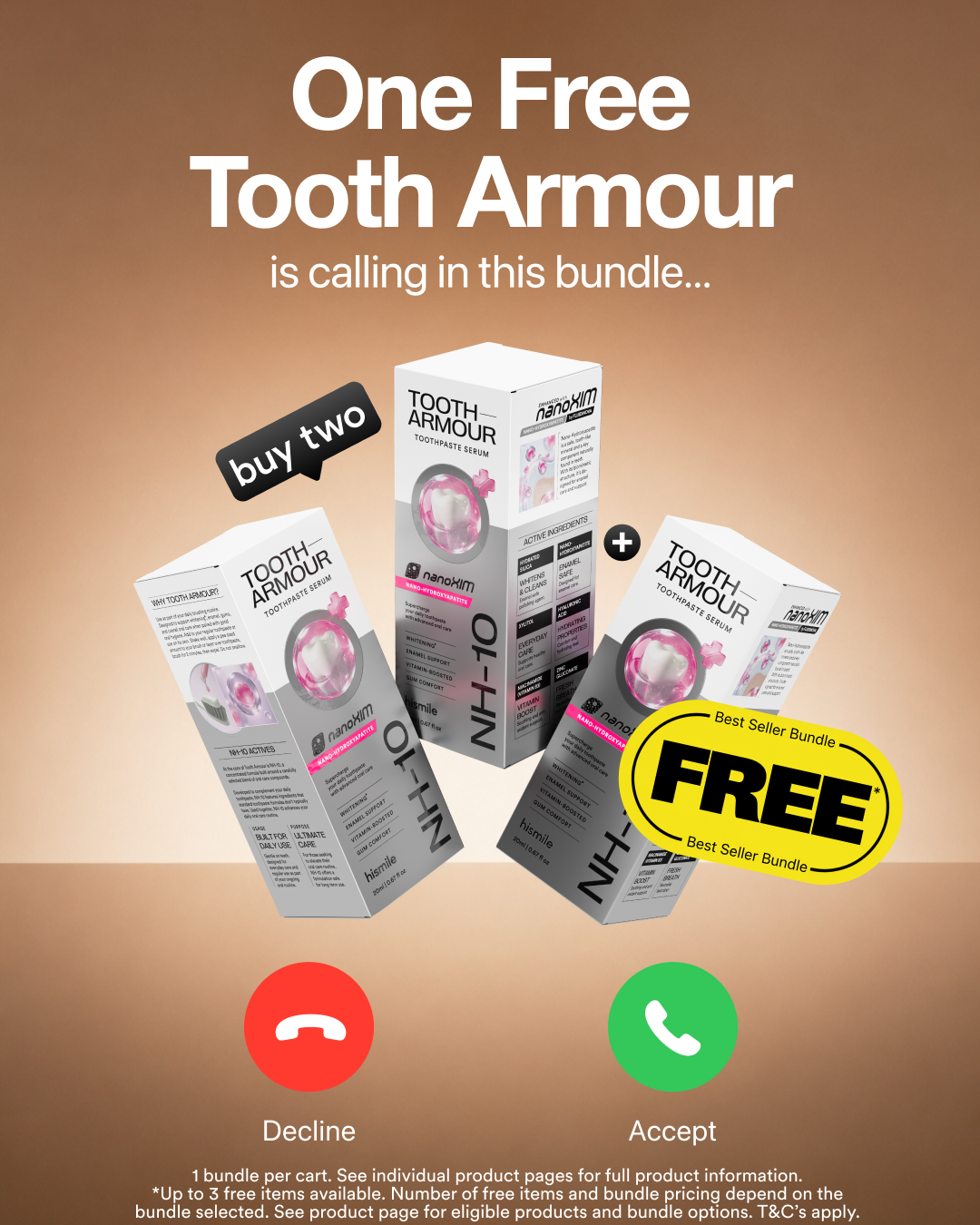 Hismile Facebook ad