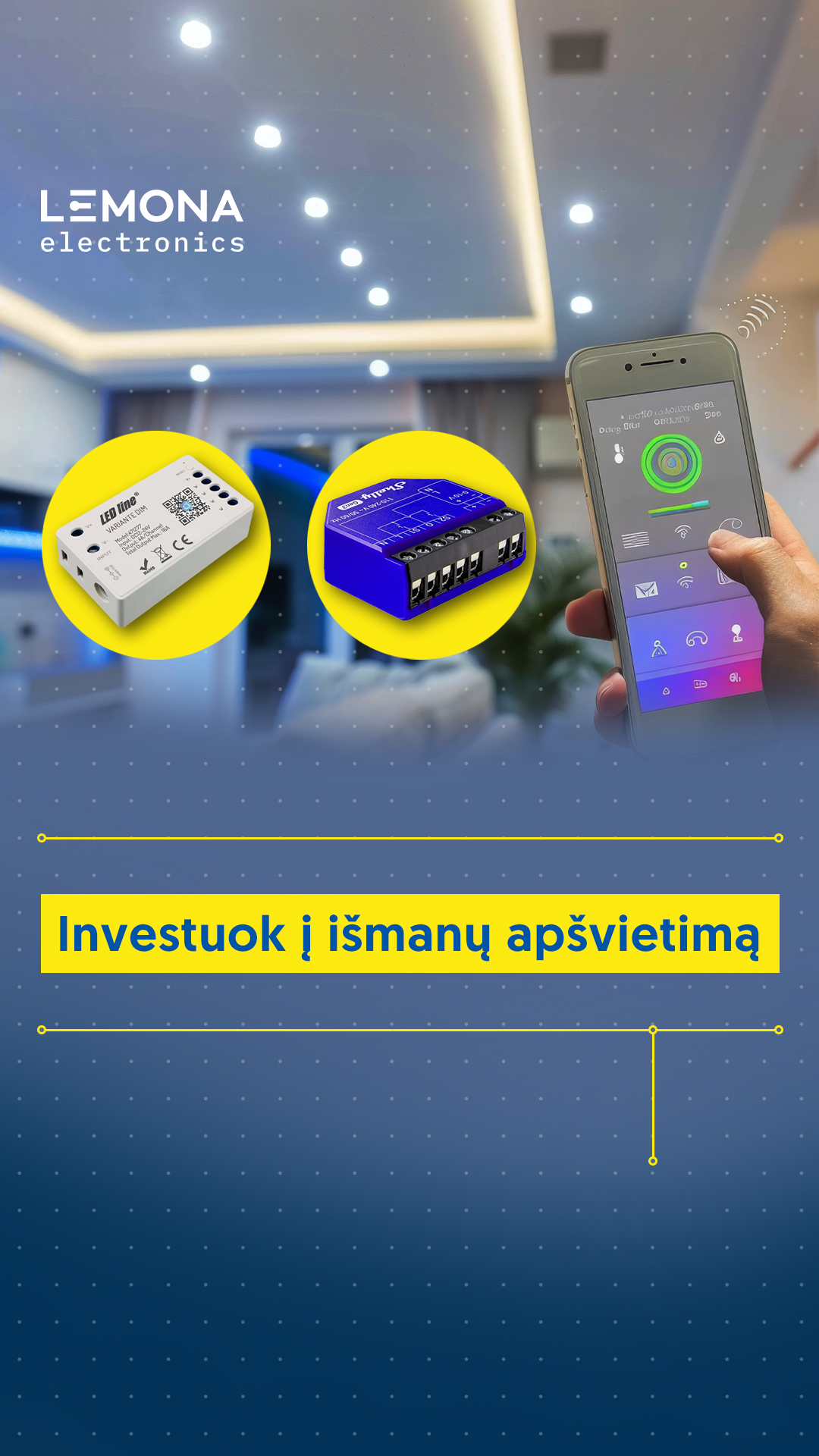 LEMONA electronics Facebook ad