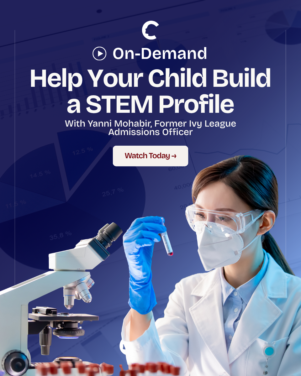 Crimson Education Facebook ad