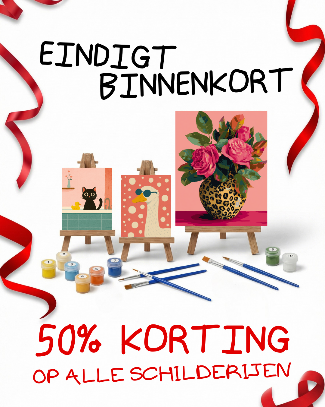 Schilder op NR. Facebook ad