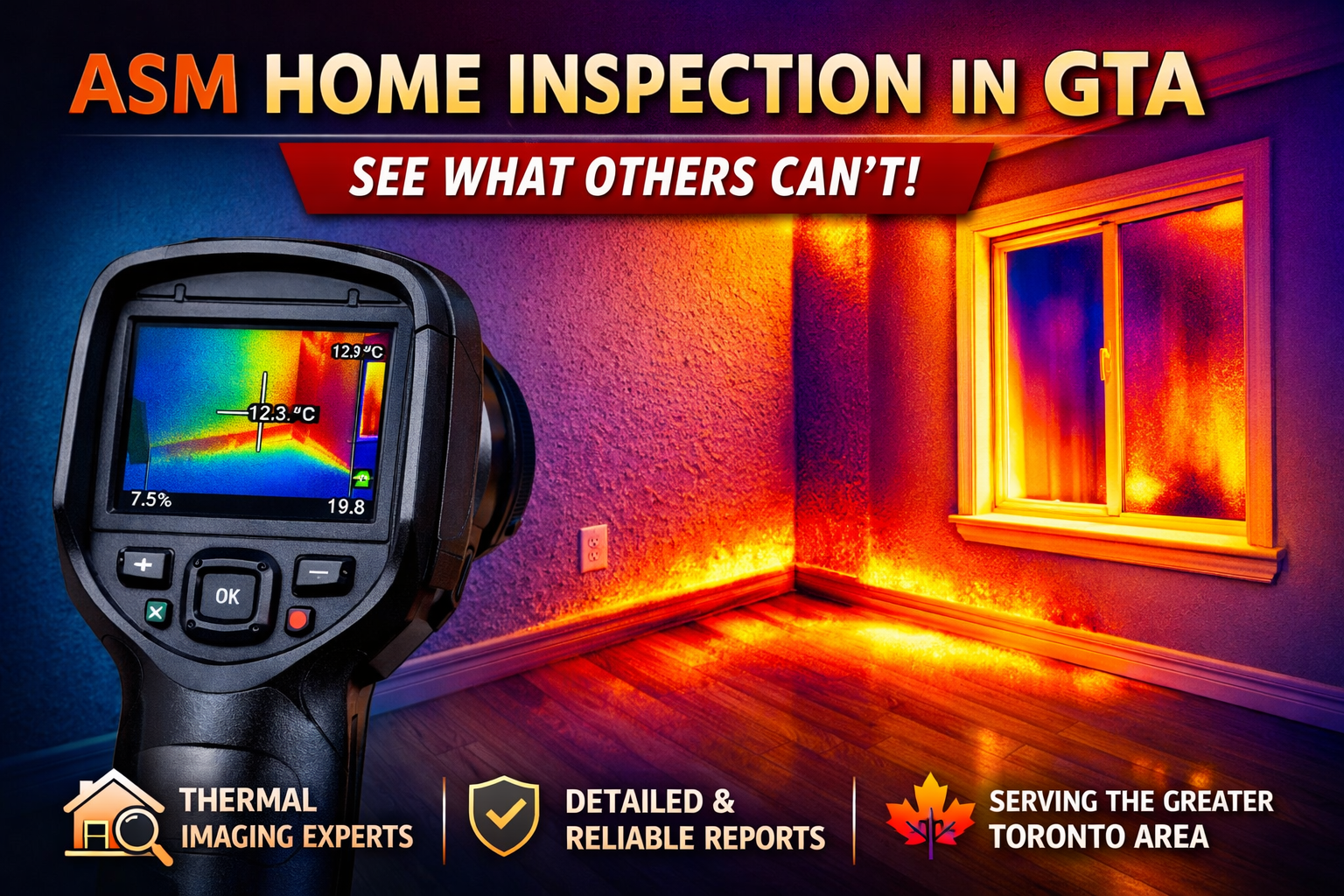 ASM Home Inspection Facebook ad from Feb 11, 2026