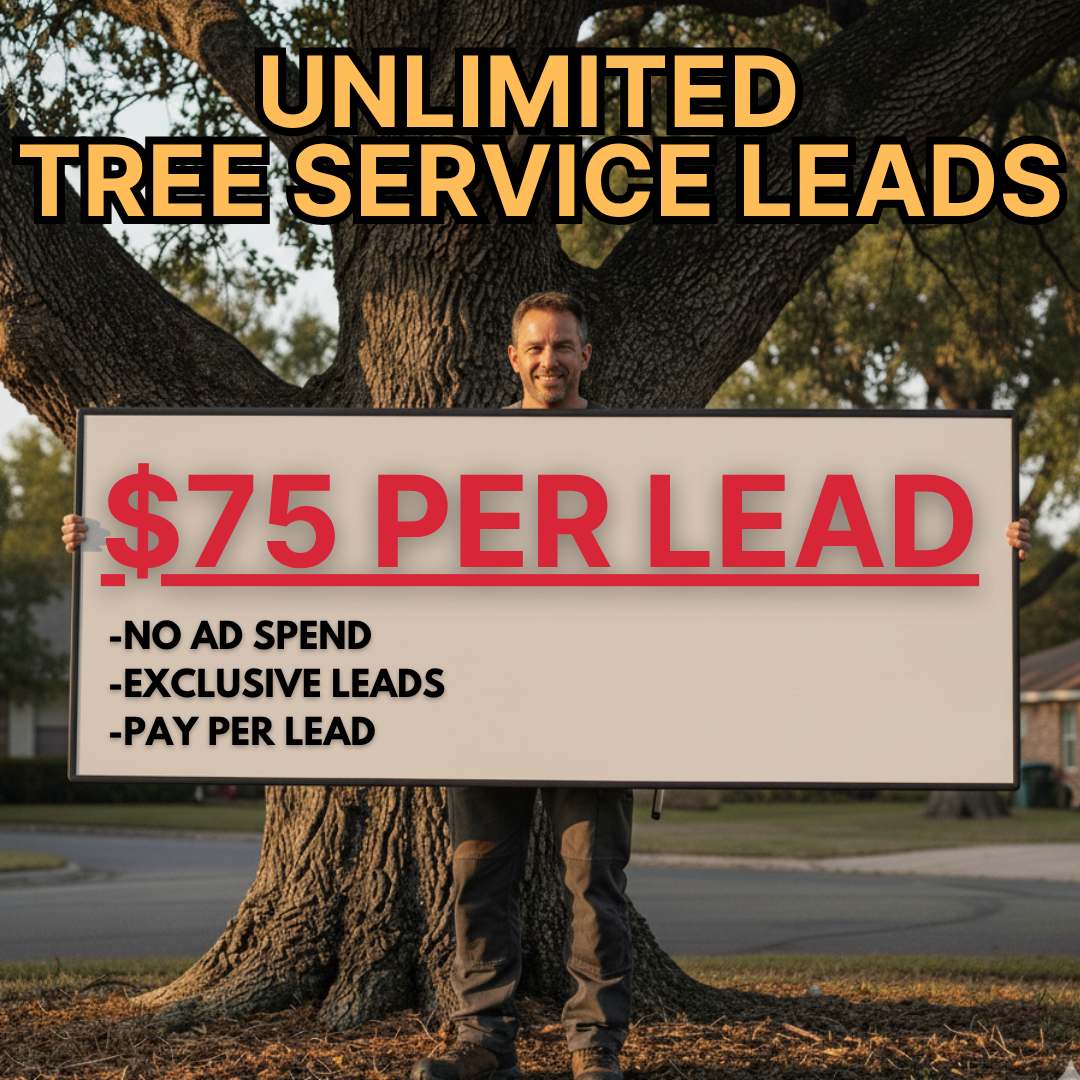 AquaLight Facebook ad: Pre-Qualified & Exclusive Tree Leads