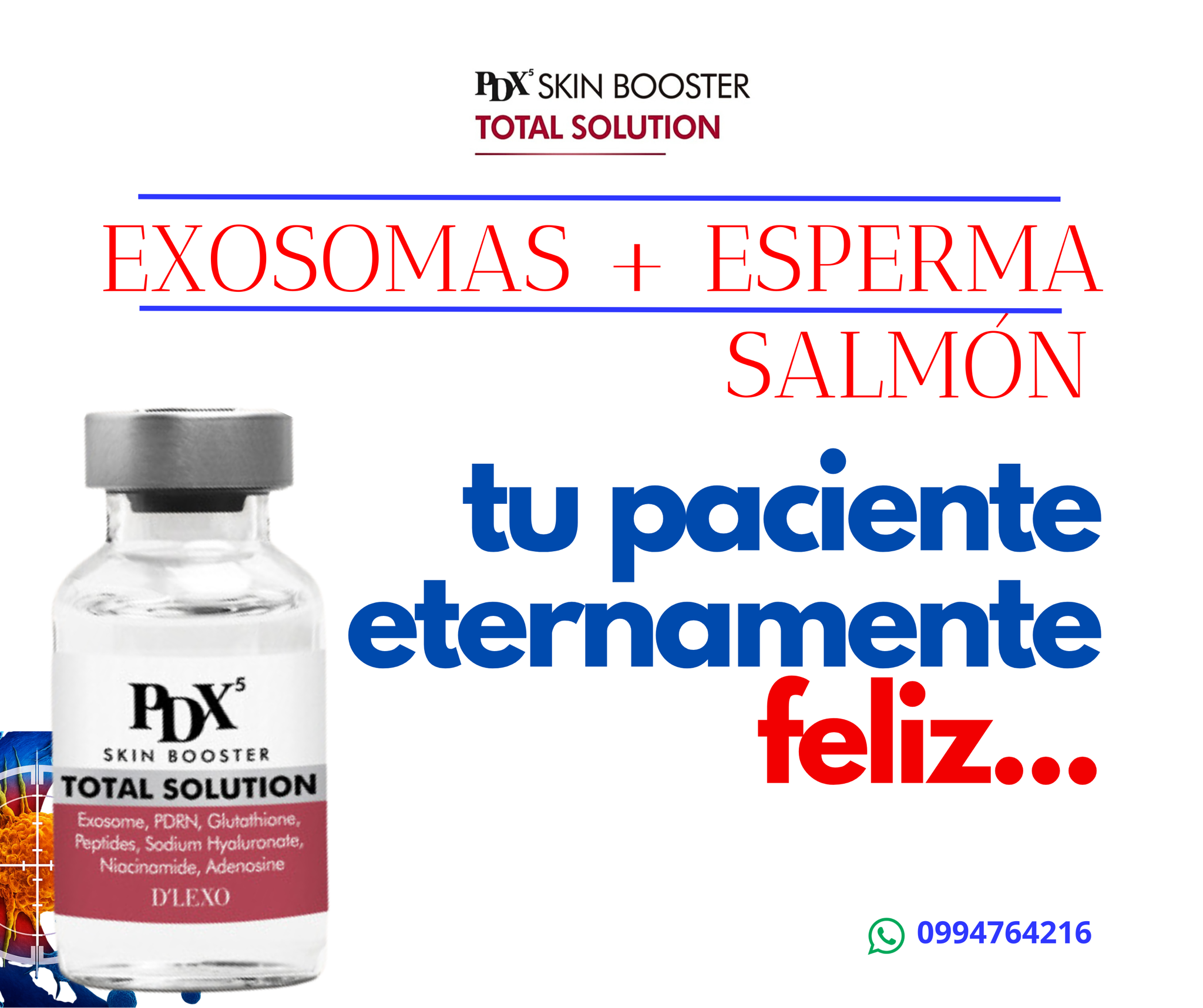 La Casa del Profesional Estético Facebook ad: PDX ESPERMA DE SALMÓN PDRN +Exosomas