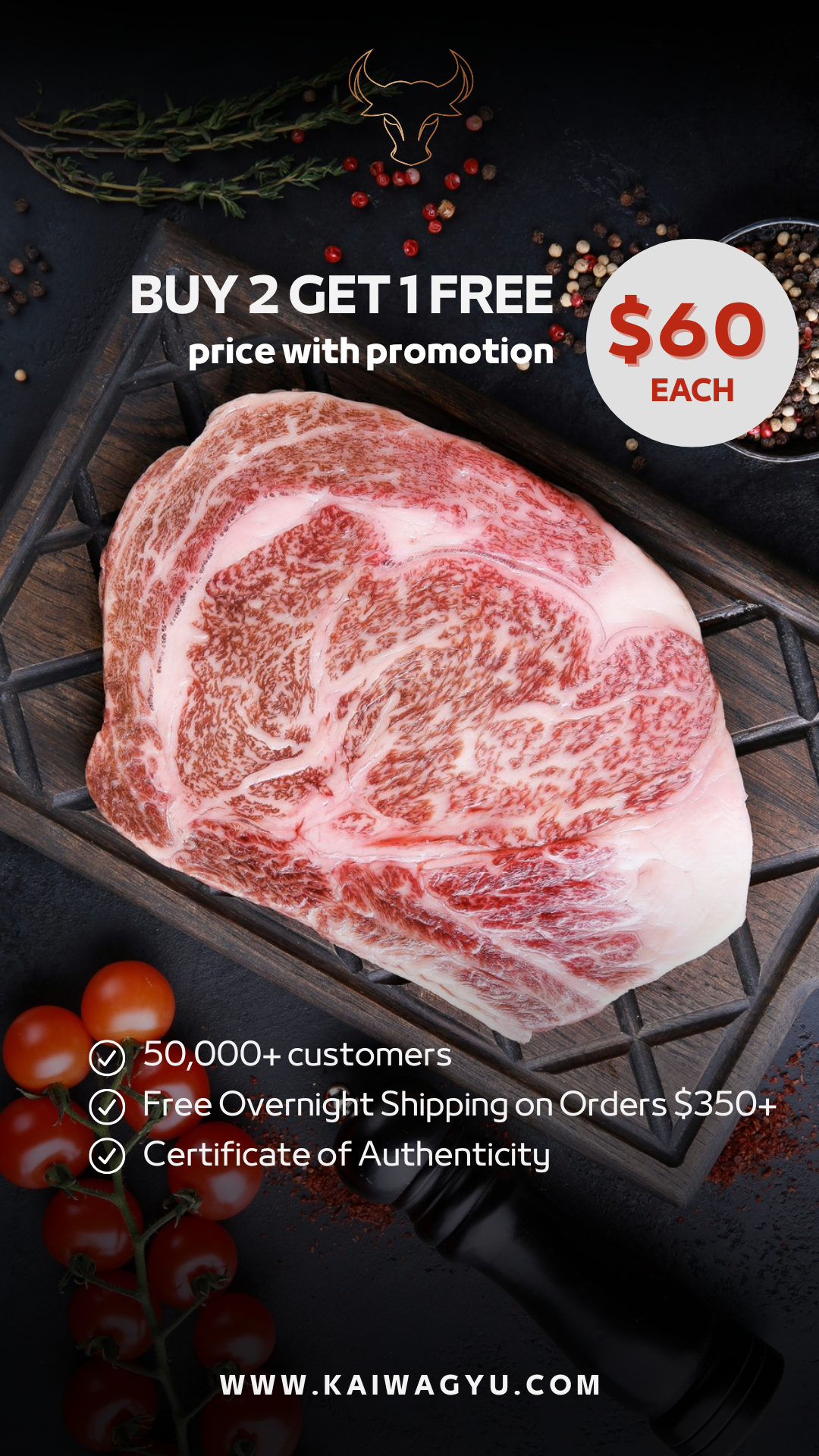 Kai Wagyu Facebook ad