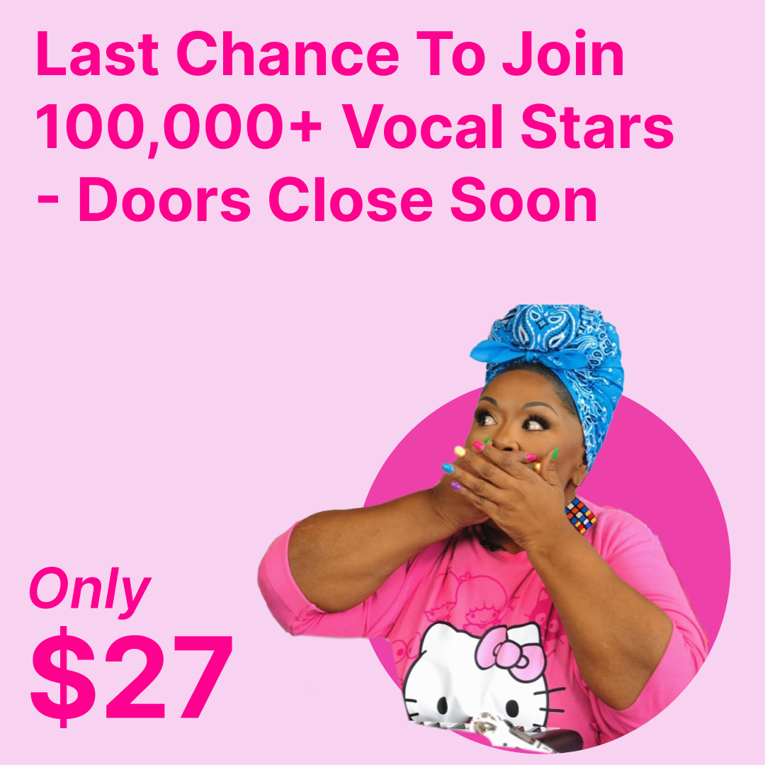 Cheryl Porter Vocal Coach Facebook ad